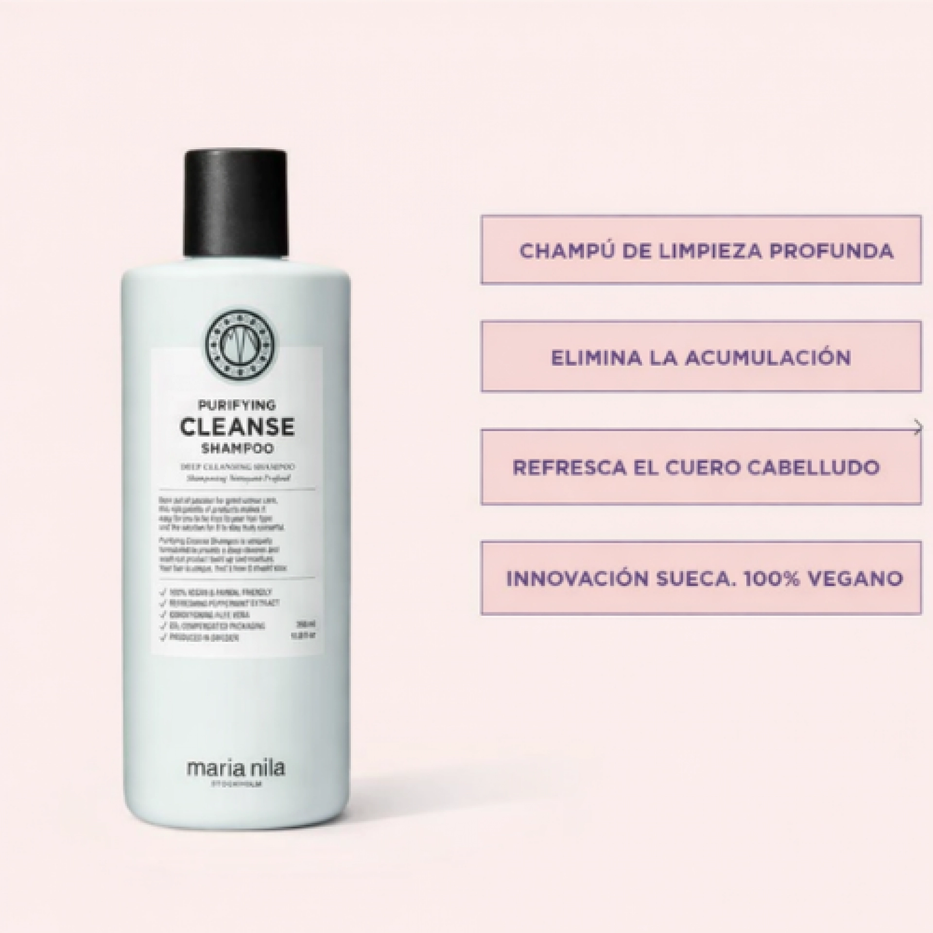Purifying Cleanse Shampoo | Champú Detox Profundo - Care & Style - Maria Nila ®