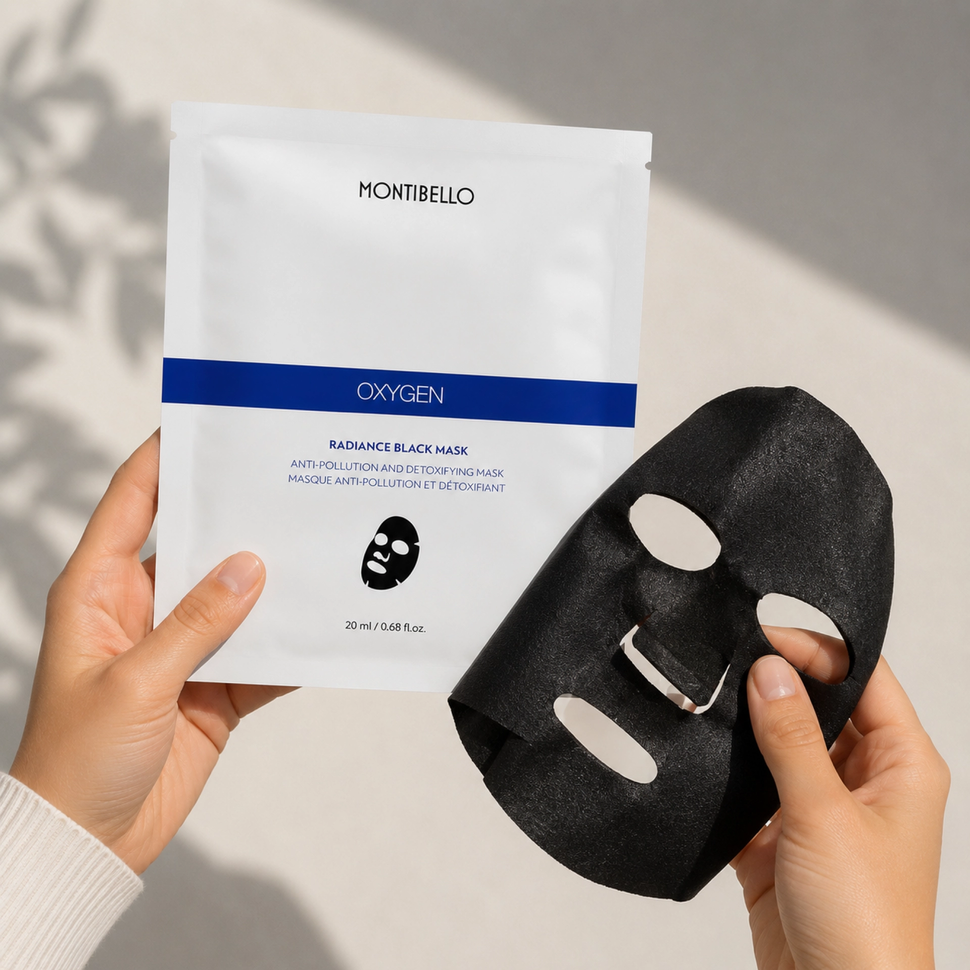 Radiance Black Mask | Mascarilla de acción detoxificante 1x20ml - Oxygen - Montibello ®
