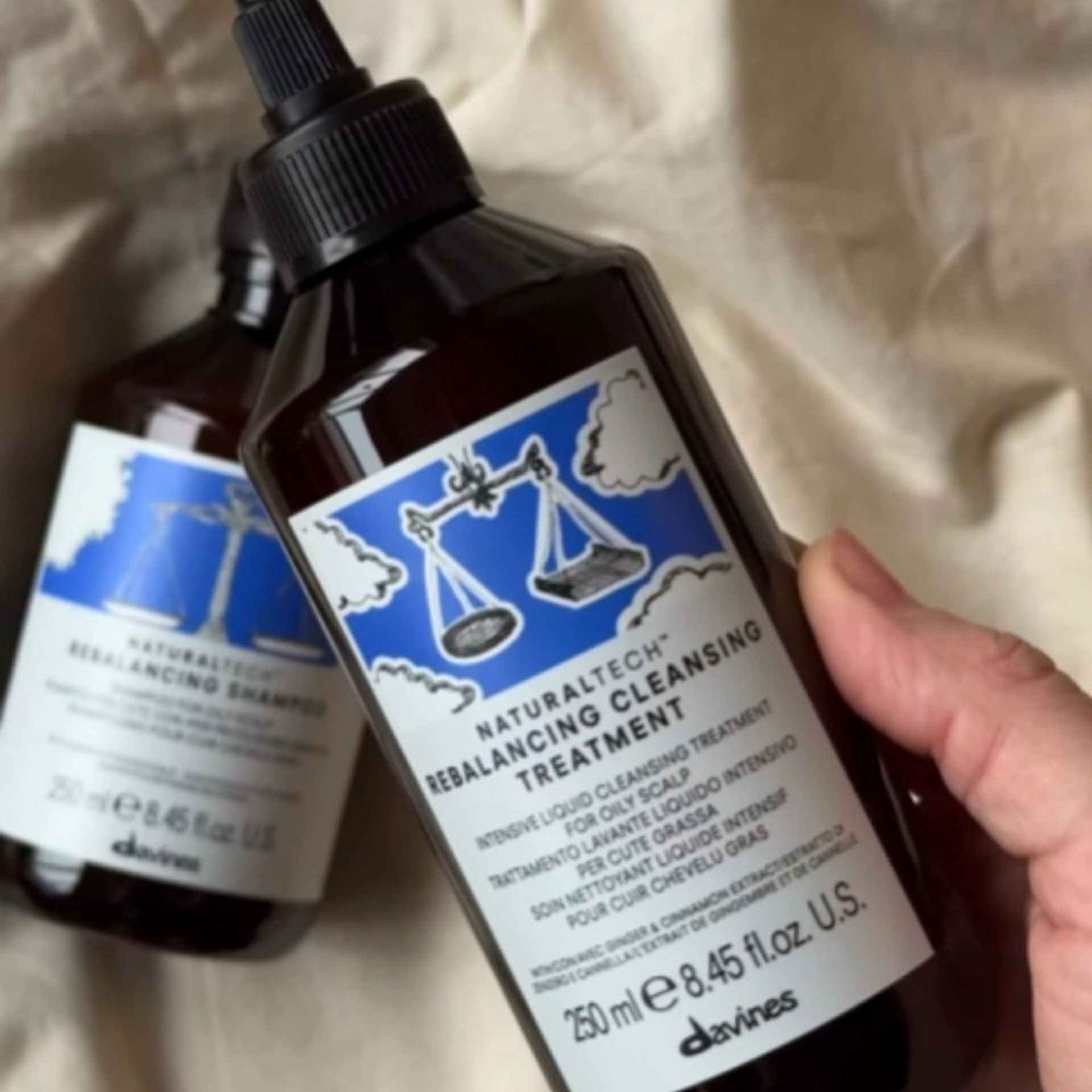 REBALANCING CLEANSING TREATMENT | Tratamiento limpiador 250ml - Naturaltech - Davines ®