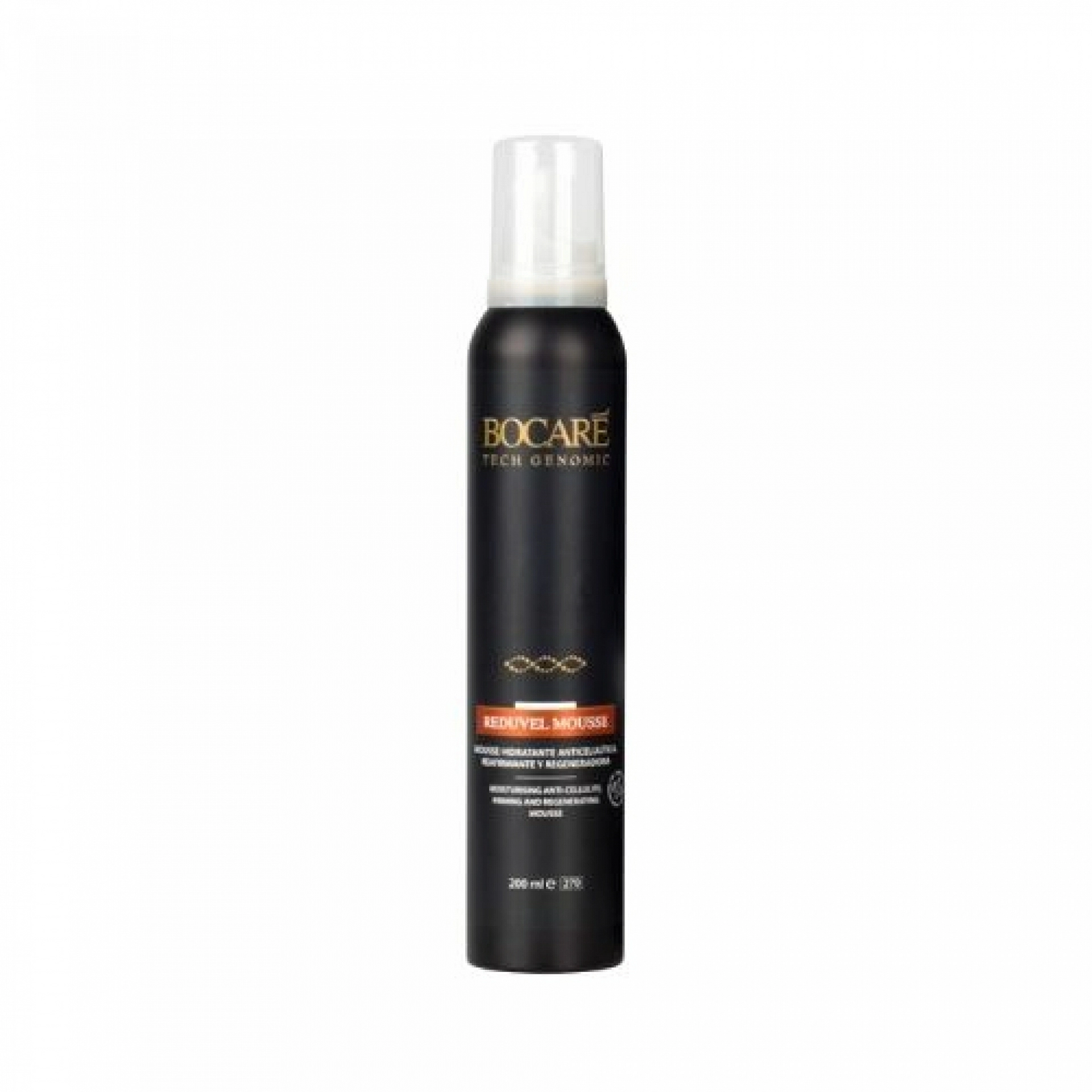 Reduvel Mousse | Mousse hidratante anticelulítico, reafirmante y regeneradora 200 ml – Reduvel Treatment – Bocaré Tech Genomic ®