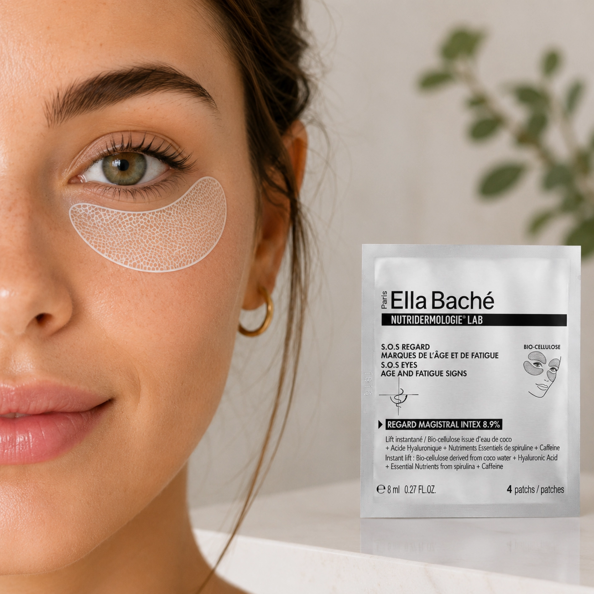 Regard Magistral Intex 8,9% | Parches para ojos 1ud - Nutridermologie Lab - Ella Baché ®