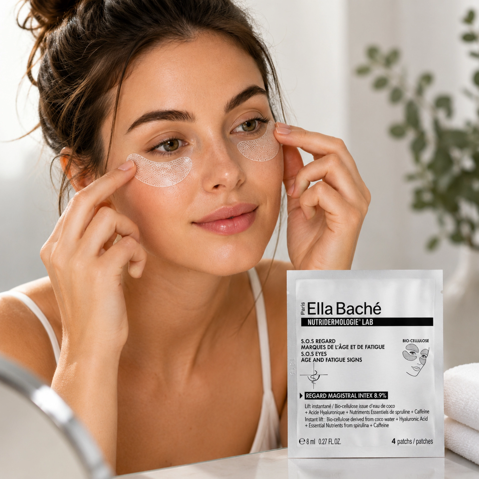 Regard Magistral Intex 8,9% | Parches para ojos 1ud - Nutridermologie Lab - Ella Baché ®