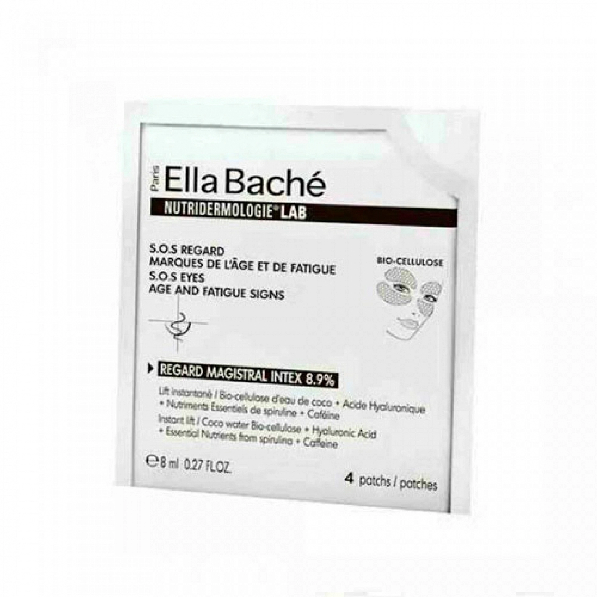 Regard Magistral Intex 8,9% | Parches para ojos 1ud - Nutridermologie Lab - Ella Baché ®