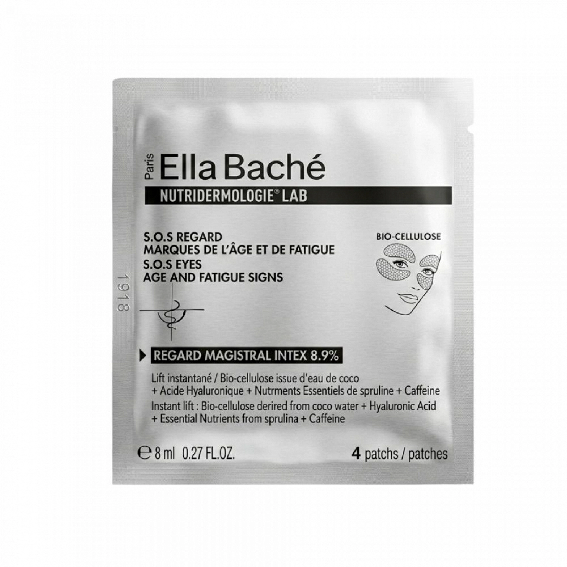 Regard Magistral Intex 8,9% | Parches para ojos 1ud - Nutridermologie Lab - Ella Baché ®