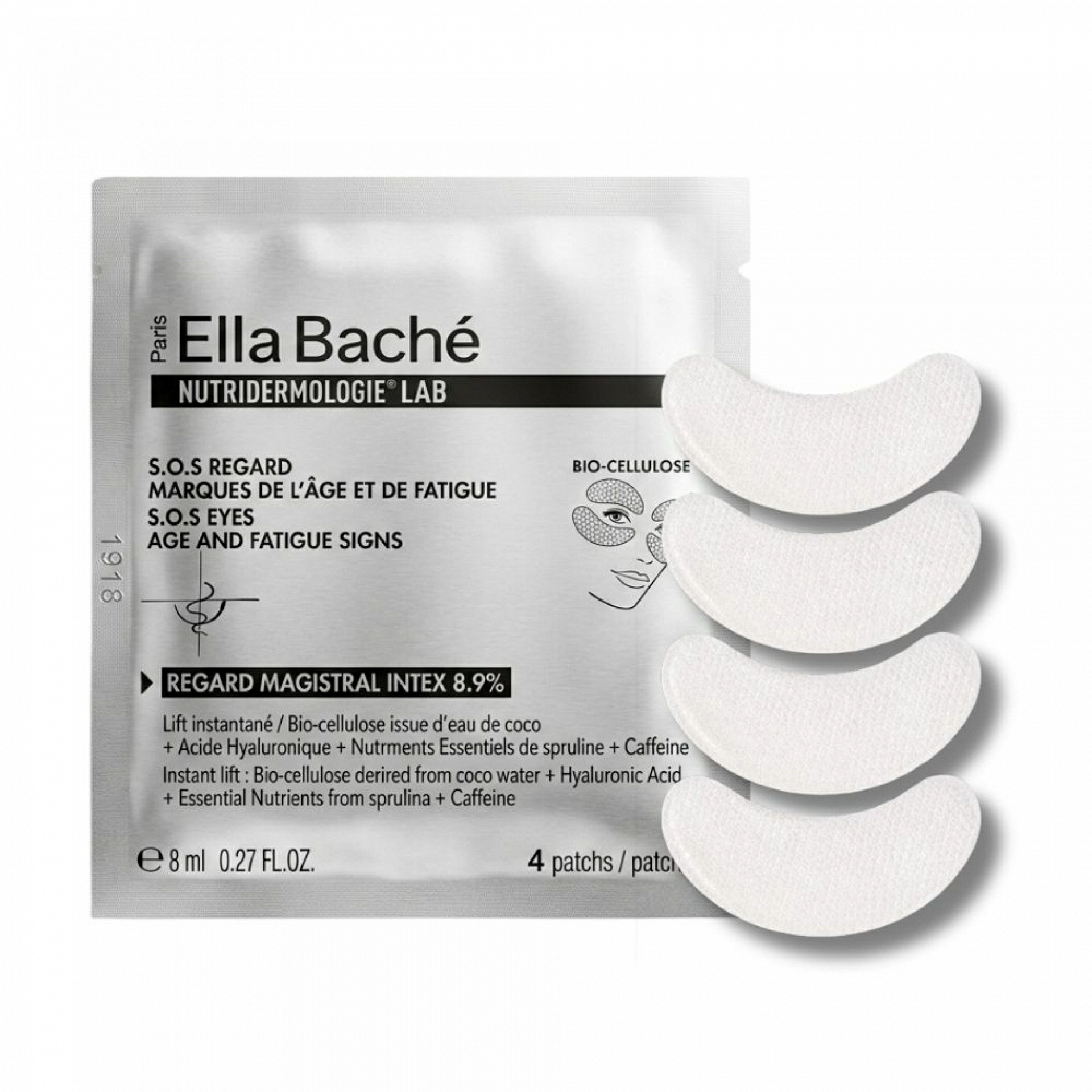 Regard Magistral Intex 8,9% | Parches para ojos 1ud - Nutridermologie Lab - Ella Baché ®