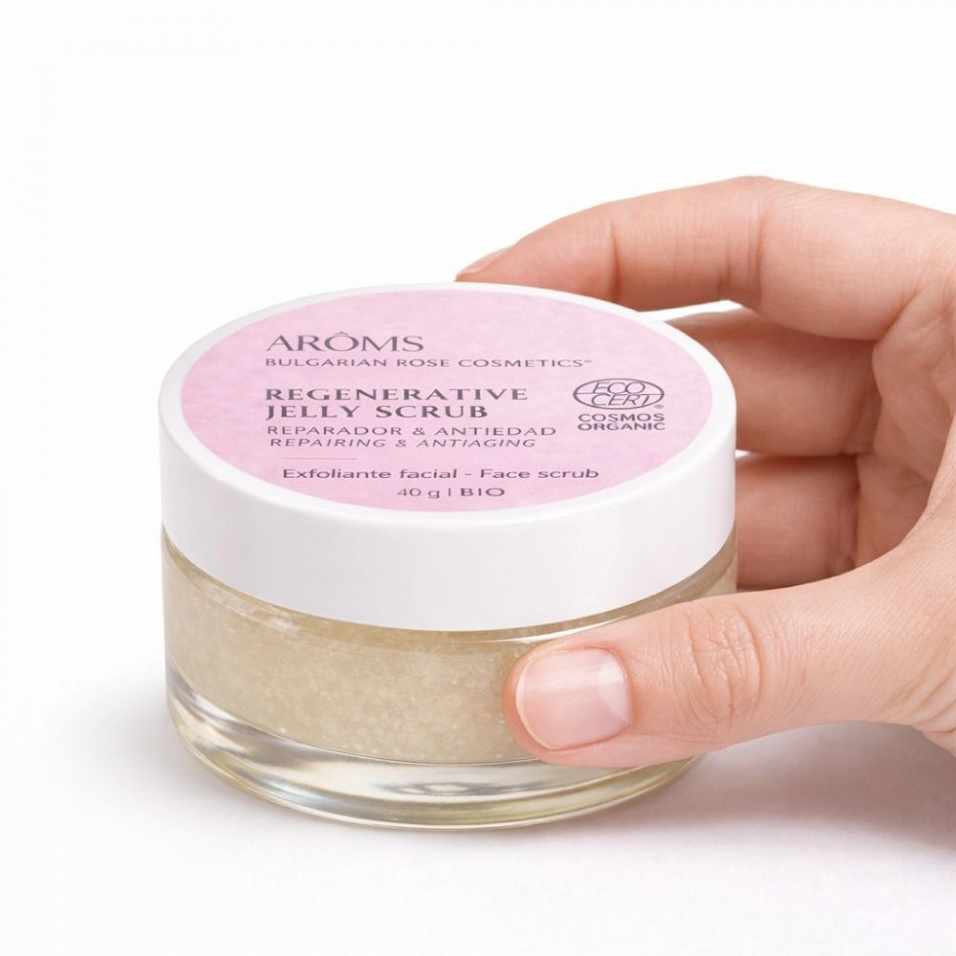Regenerative Jelly Scrub 40 ml | Exfoliante facial - Arôms Natur ®