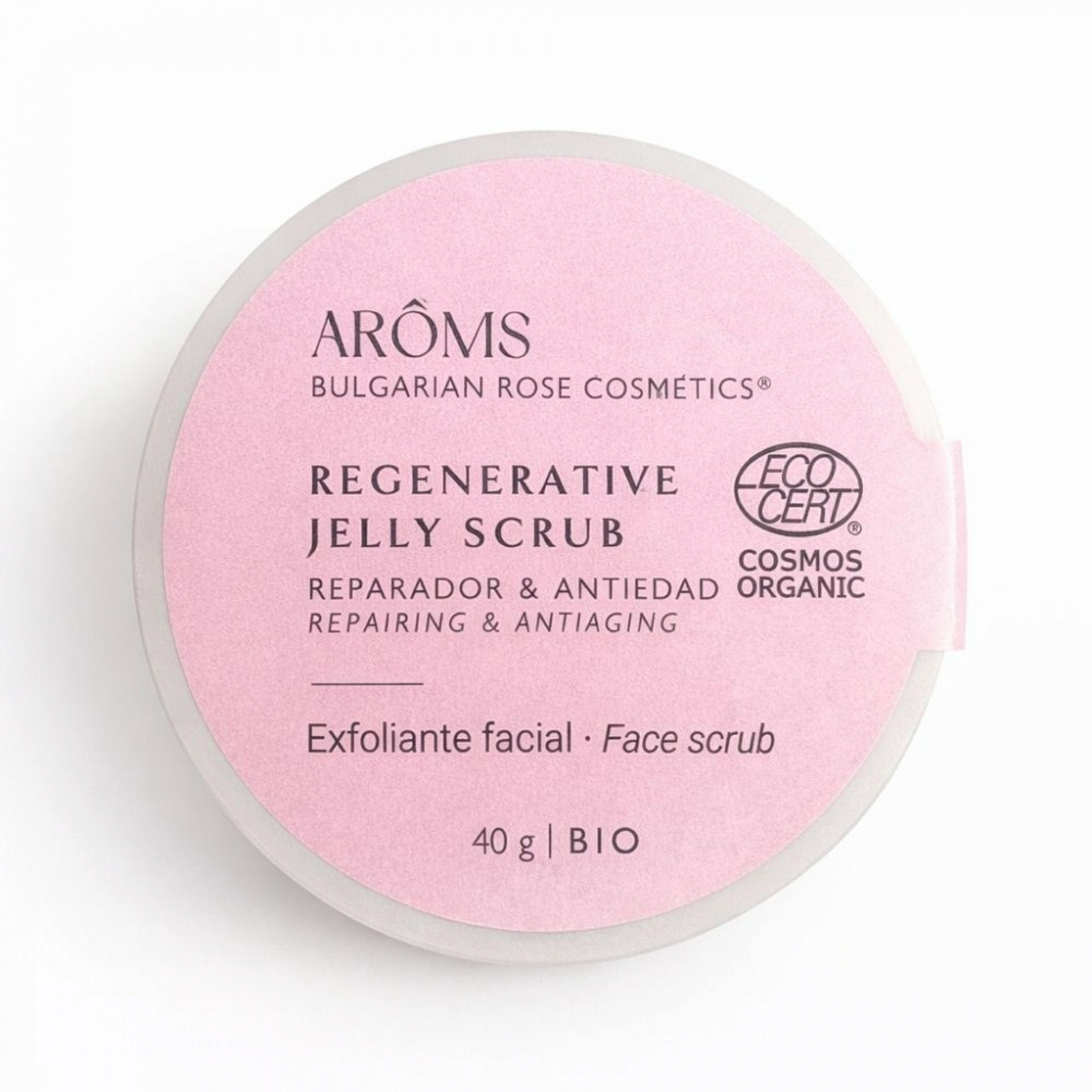 Regenerative Jelly Scrub 40 ml | Exfoliante facial - Arôms Natur ®