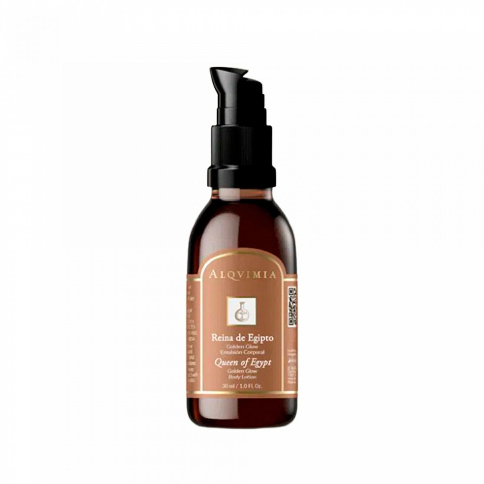 Reina de Egipto Golden Glow 150ml | Emulsión corporal efecto glow - Alqvimia ®