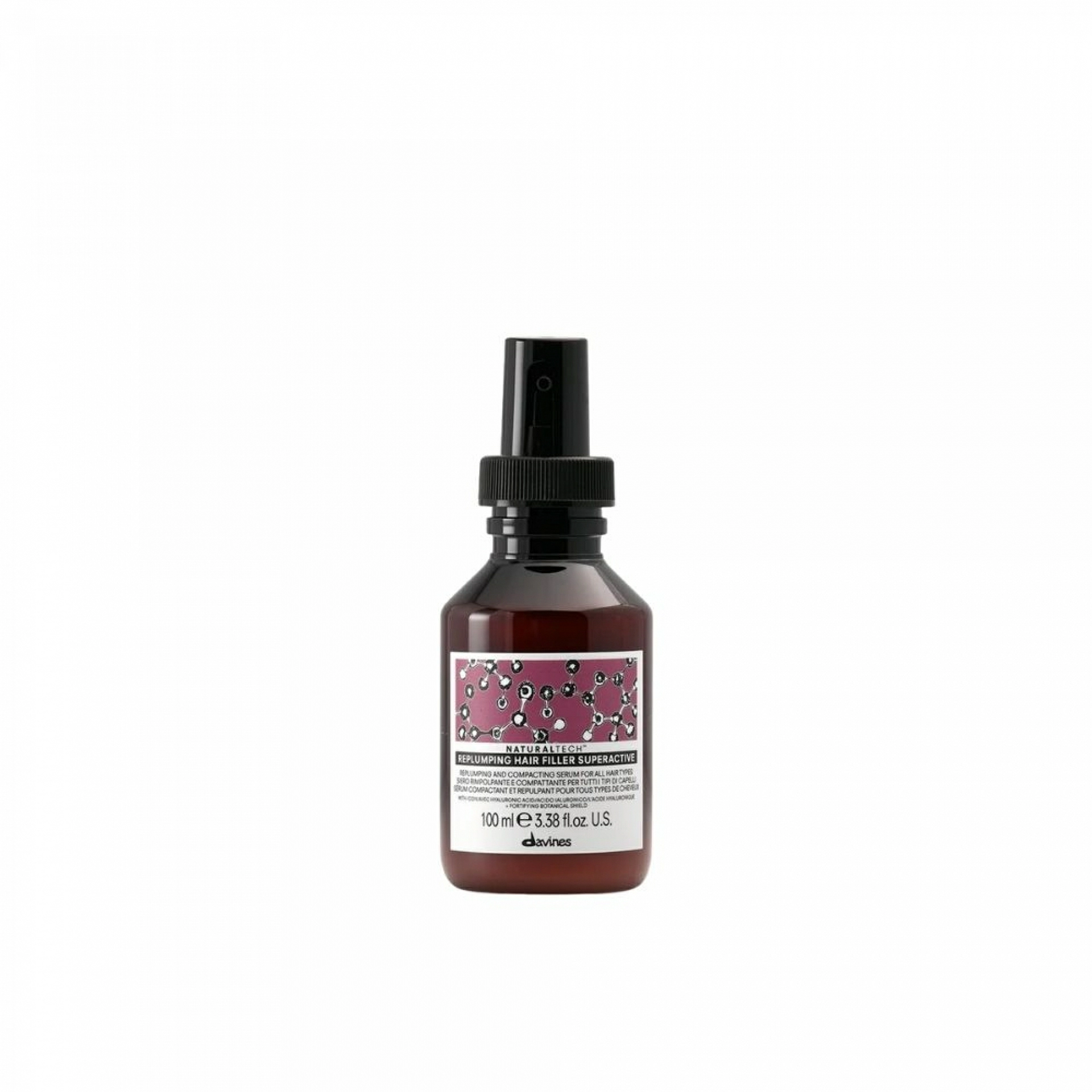 REPLUMPING HAIR FILLER SUPERACTIVE | Tratamiento hidratante para todo tipo de cabellos 100 ml - Naturaltech - Davines ®