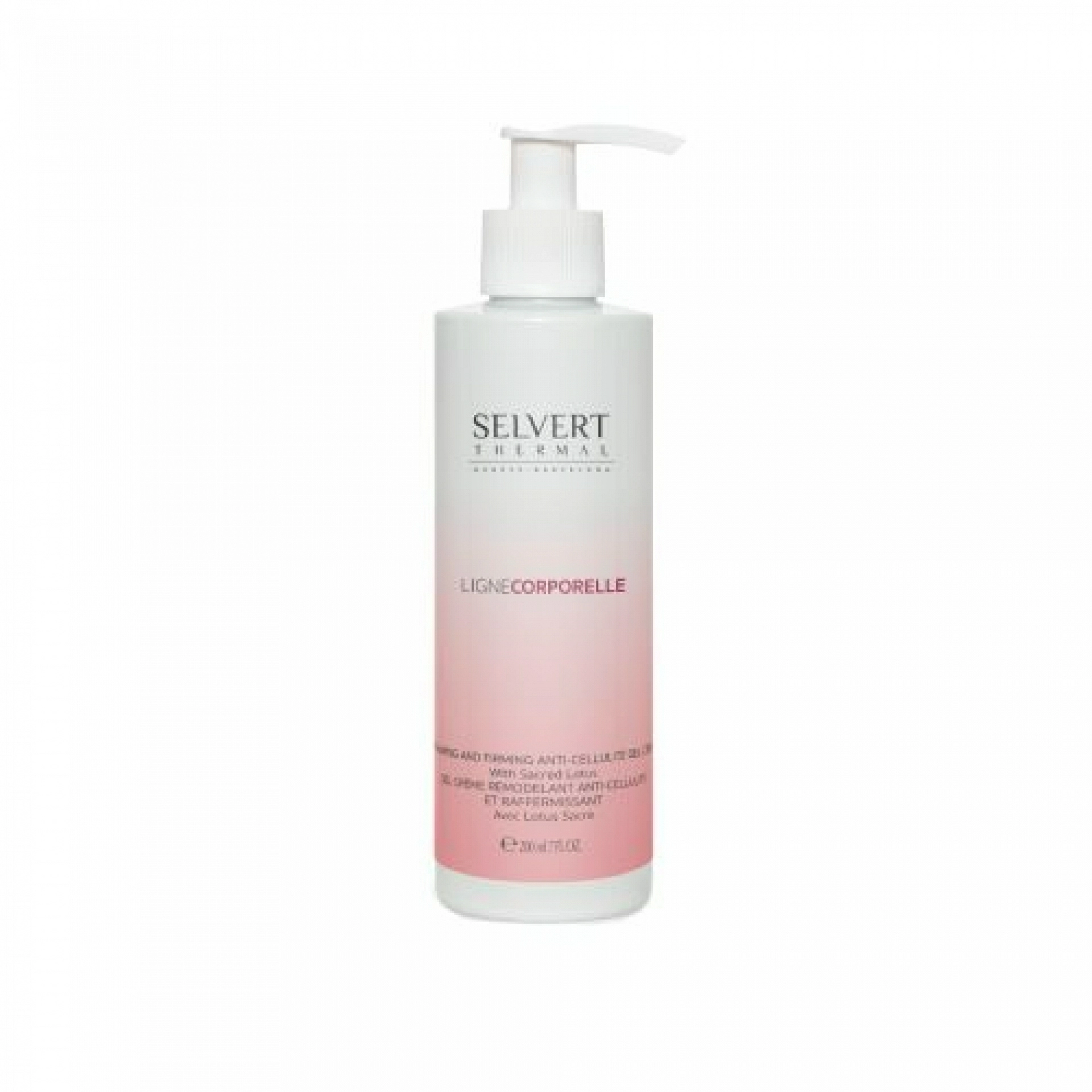 Reshaping and firming anti-cellulite gel-cream | Gel-crema anti celulitis 200ml - Ligne Corporelle - Selvert Thermal ®