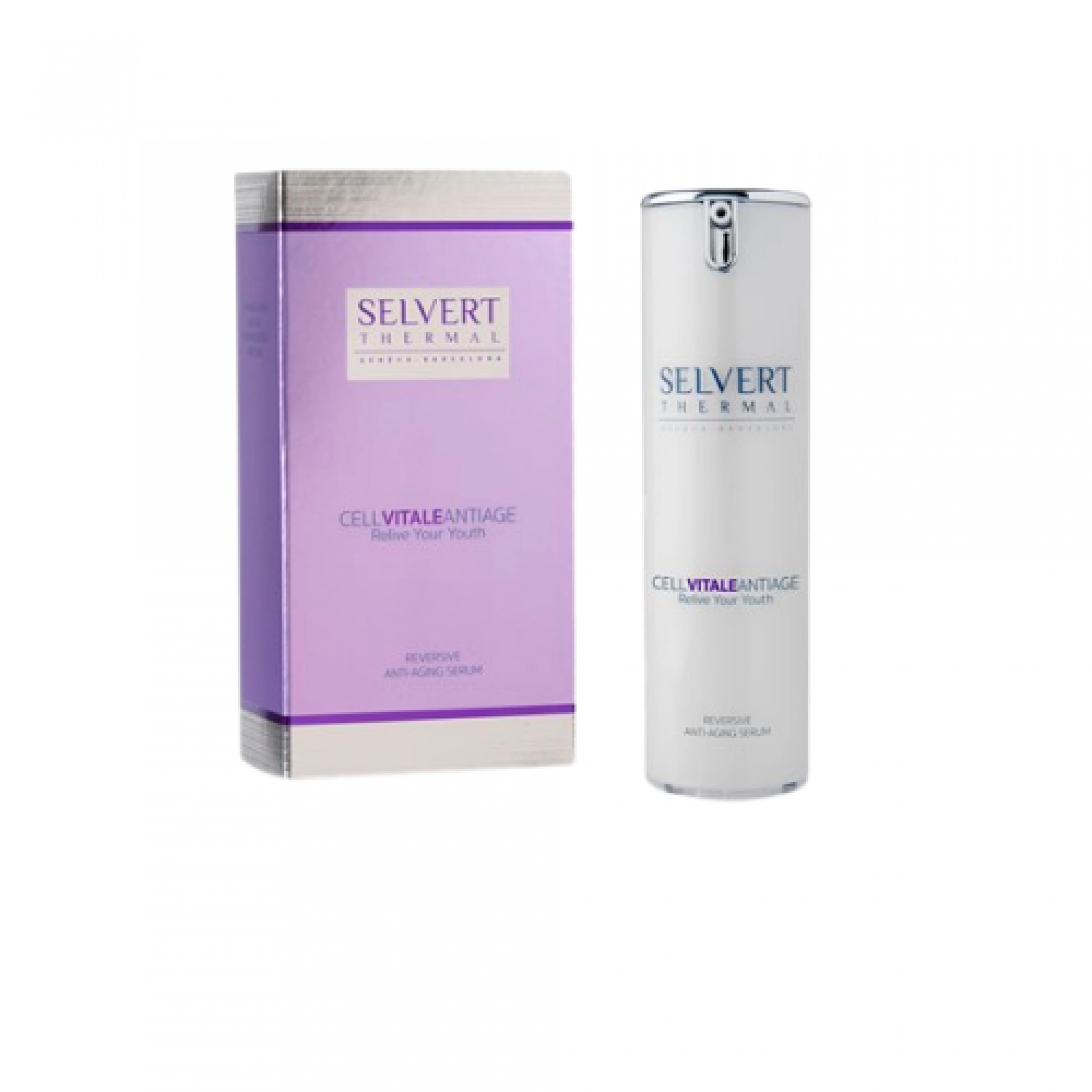 Reversive Anti-Aging Serum | Serum antiedad 30ml - Cell Vitale Anti-Age - Selvert Thermal ®