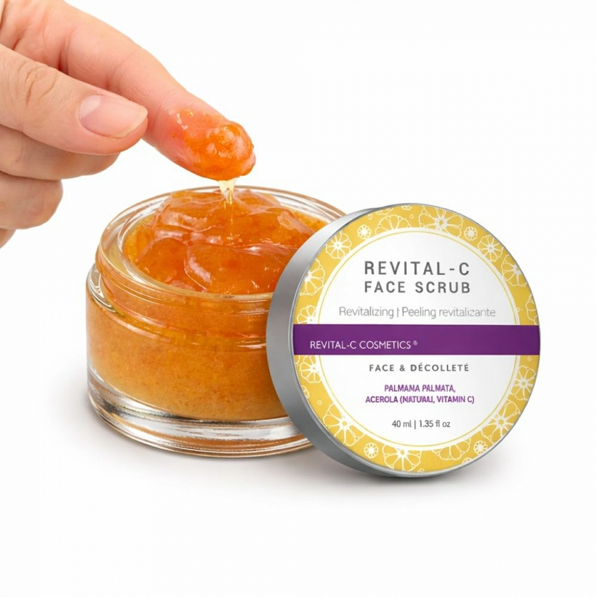 Revital-C Face Scrub | Exfoliante 40ml - Revital-C Antiox & Radiance - Arôms Natur ®