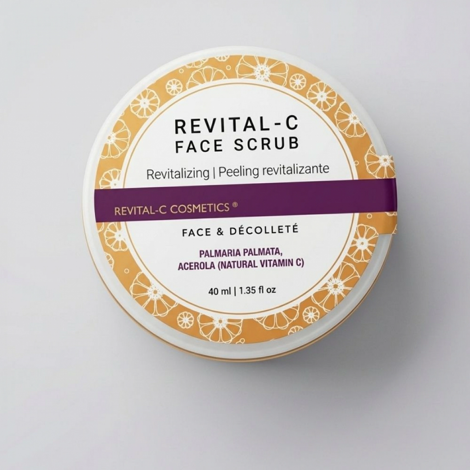 Revital-C Face Scrub | Exfoliante 40ml - Revital-C Antiox & Radiance - Arôms Natur ®