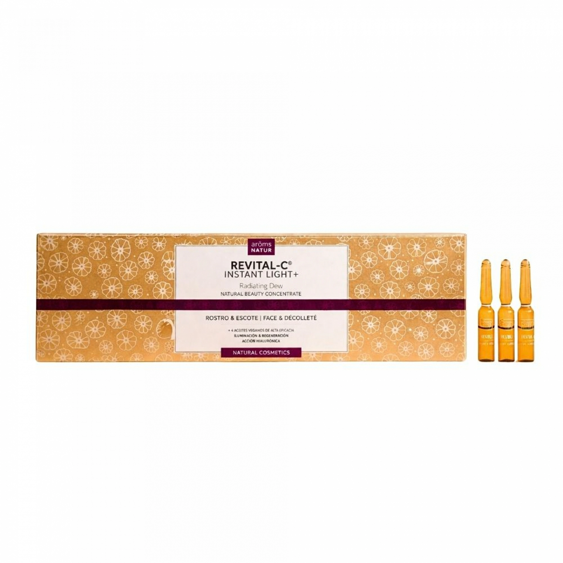 Revital C Instant Light+ Treatment 12 amp. - Revital-C Antiox & Radiance - Arôms Natur ®