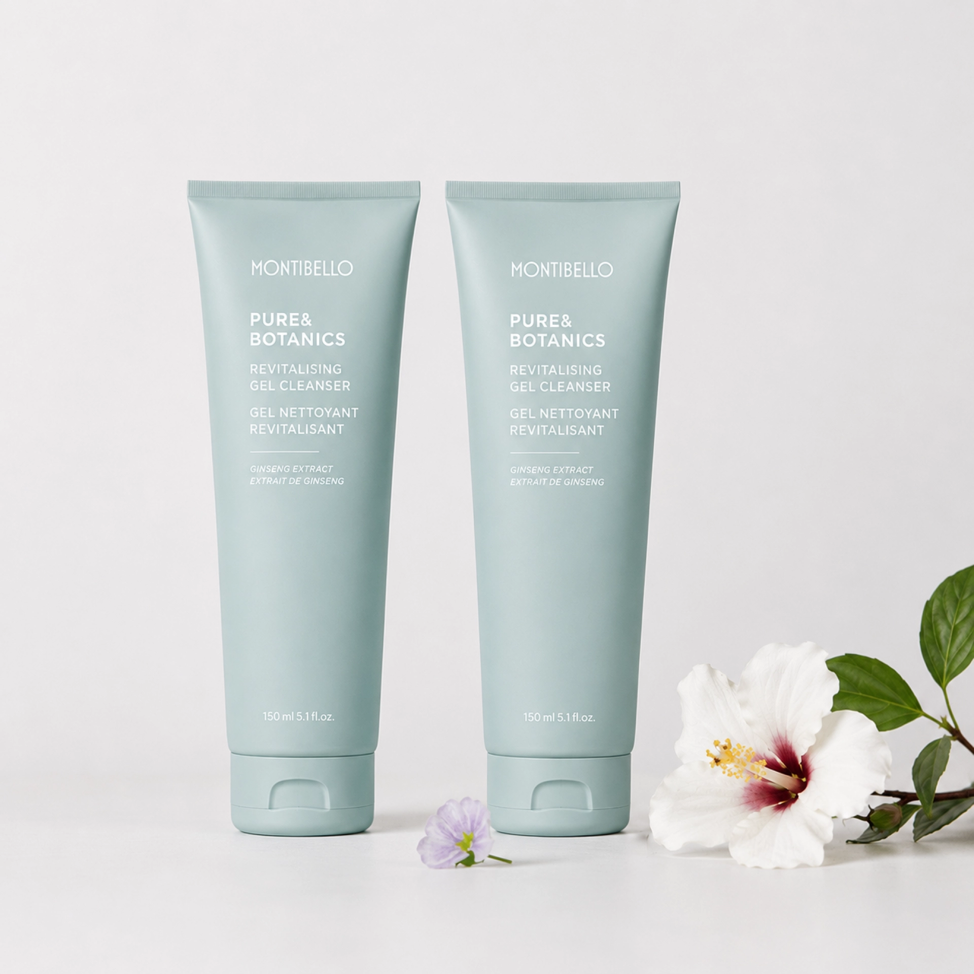 Revitalising gel cleanser - 150 ml - Pure & Botanics - Montibello ®