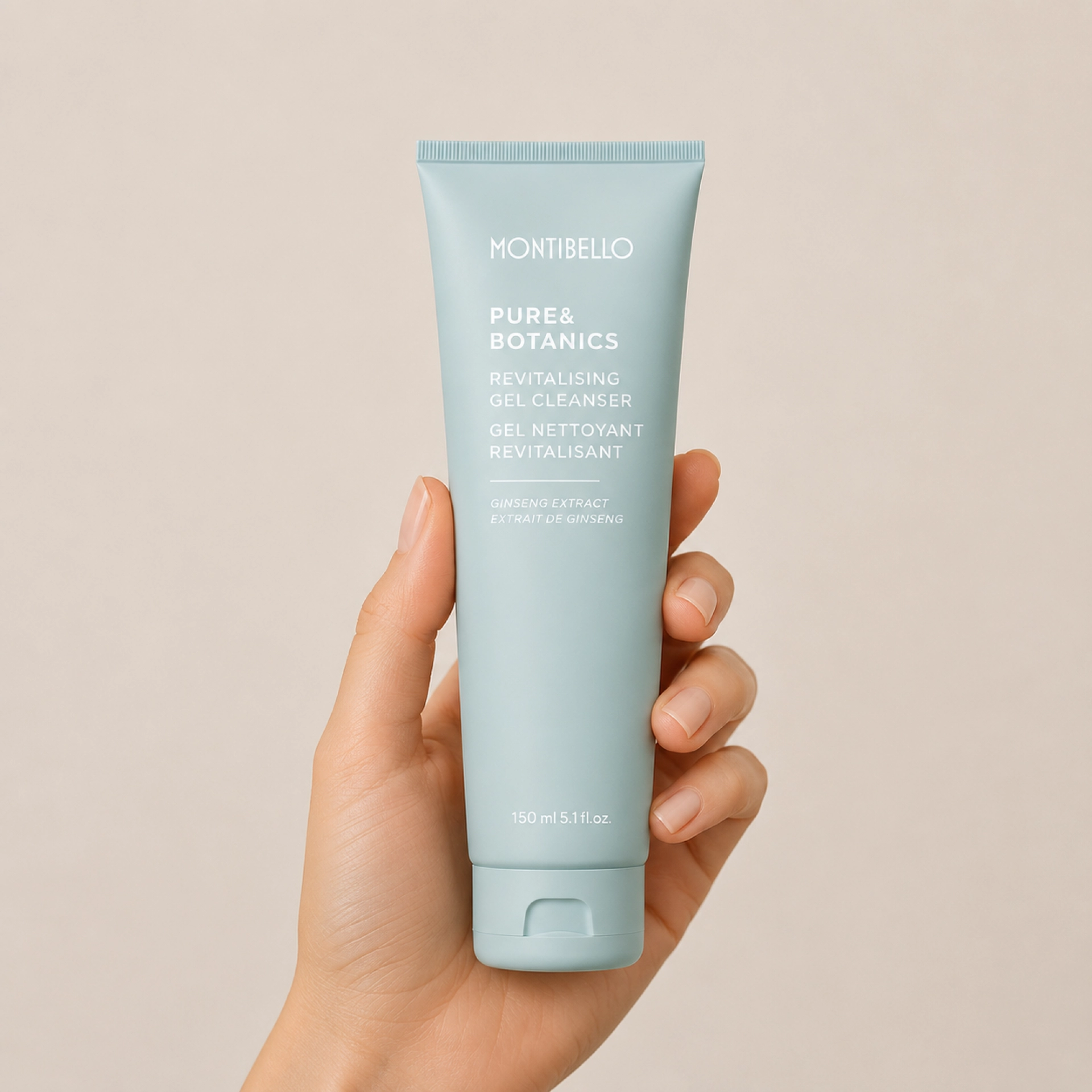 Revitalising gel cleanser - 150 ml - Pure & Botanics - Montibello ®