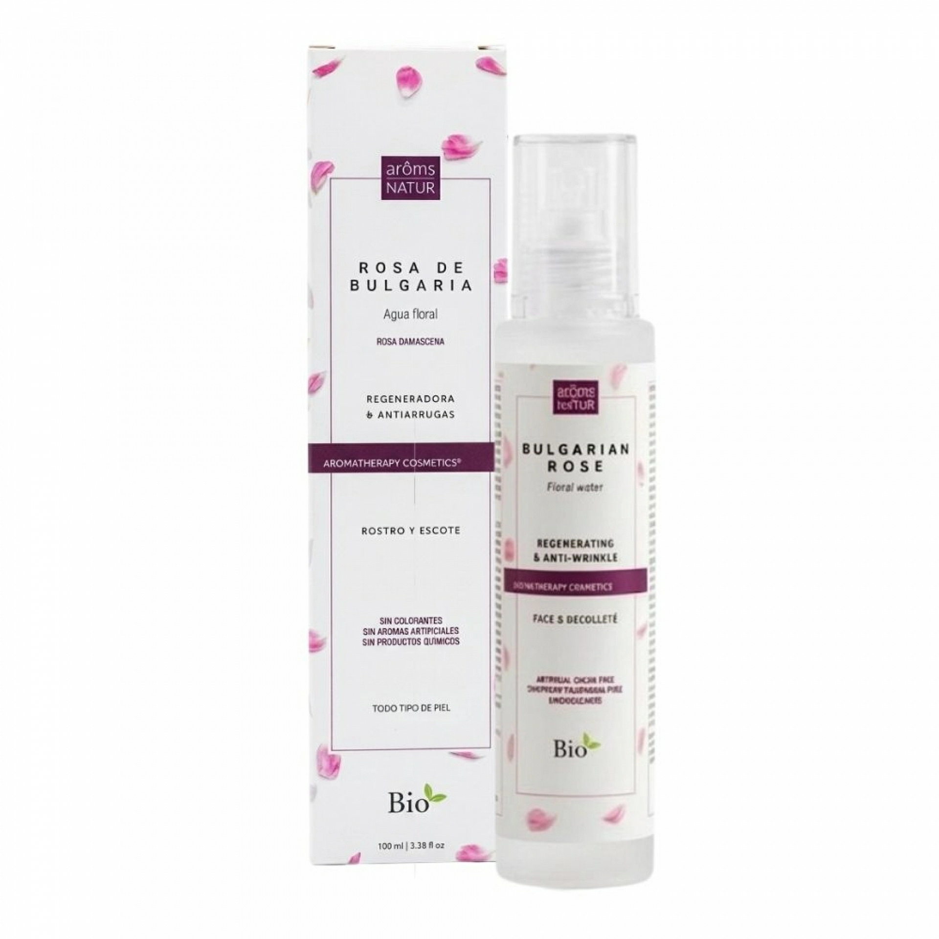 Rosa de Bulgaria | Agua floral regeneradora 100ml - Hidrolatos - Arôms Natur ®