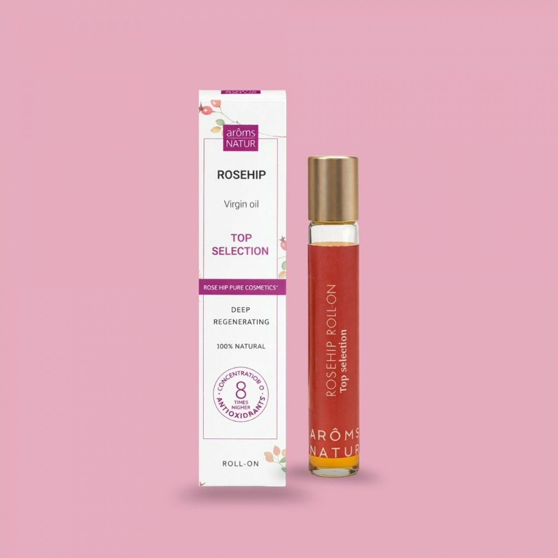Rosa Mosqueta Roll-On Top Selection | Antiedad 7 ml - Arôms Natur ®