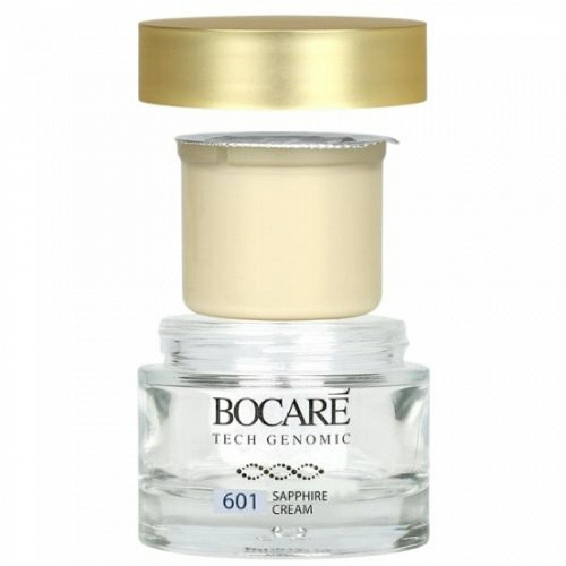 Sapphire Cream 601 | Crema antiedad premium 50 ml – Sapphire – Bocaré Tech Genomic ®