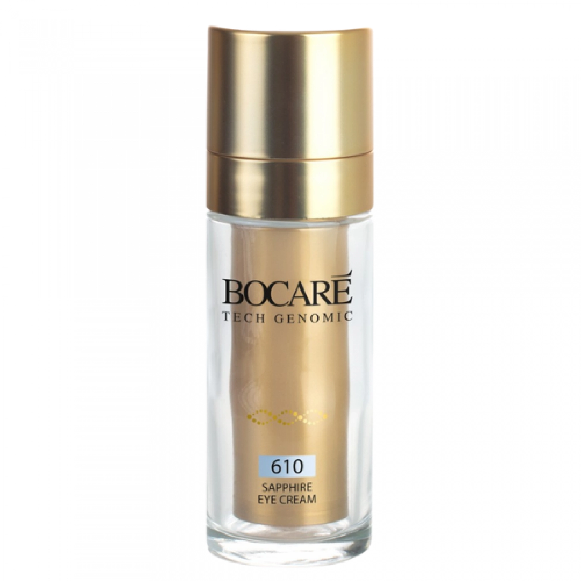 Sapphire Eye Cream 610 | Contorno de ojos antiedad premium 30 ml – Sapphire – Bocaré Tech Genomic ®