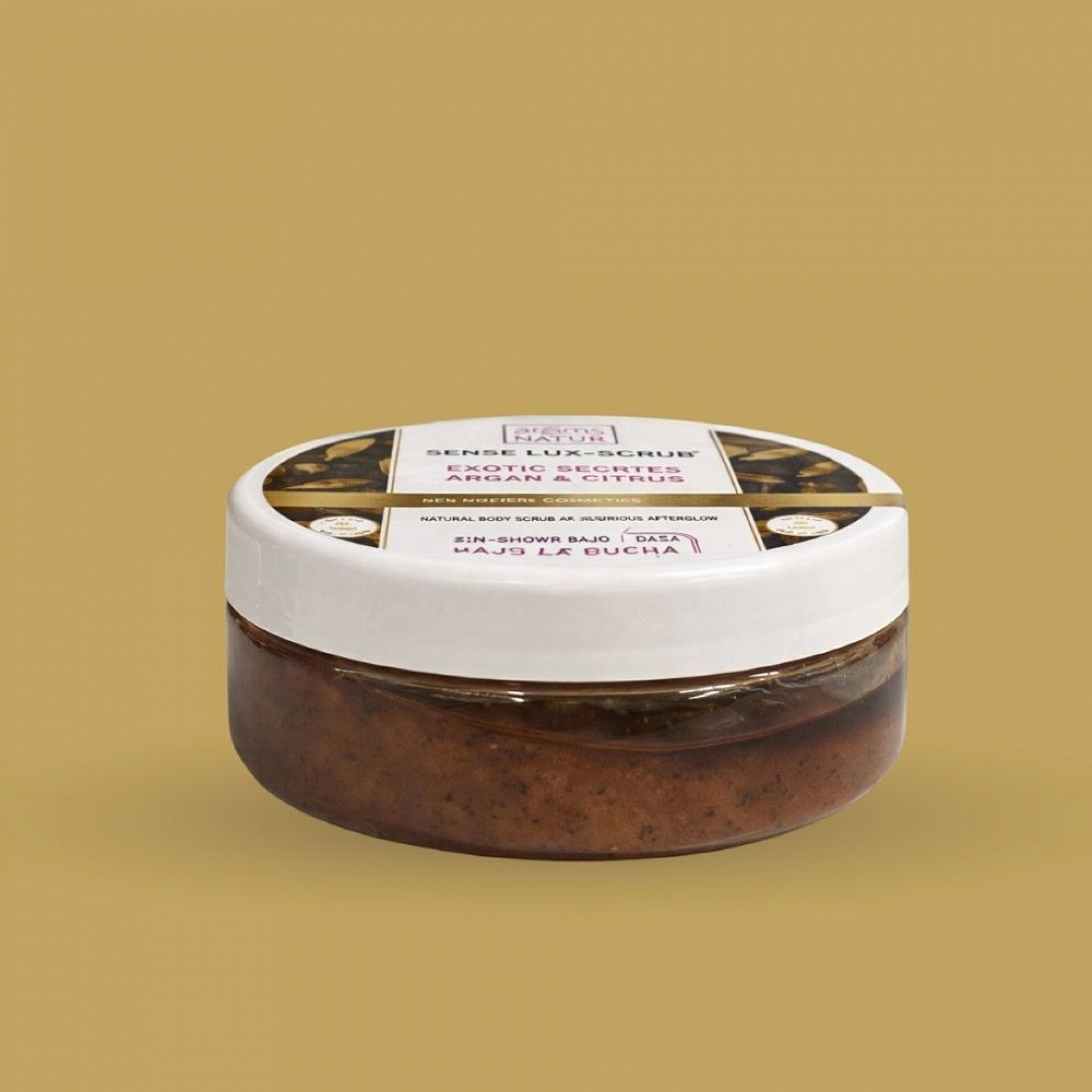 Scrub Exotic Secrets - Argan & Citrus | Exfoliante 200ml - Sense Lux - Arôms Natur ®