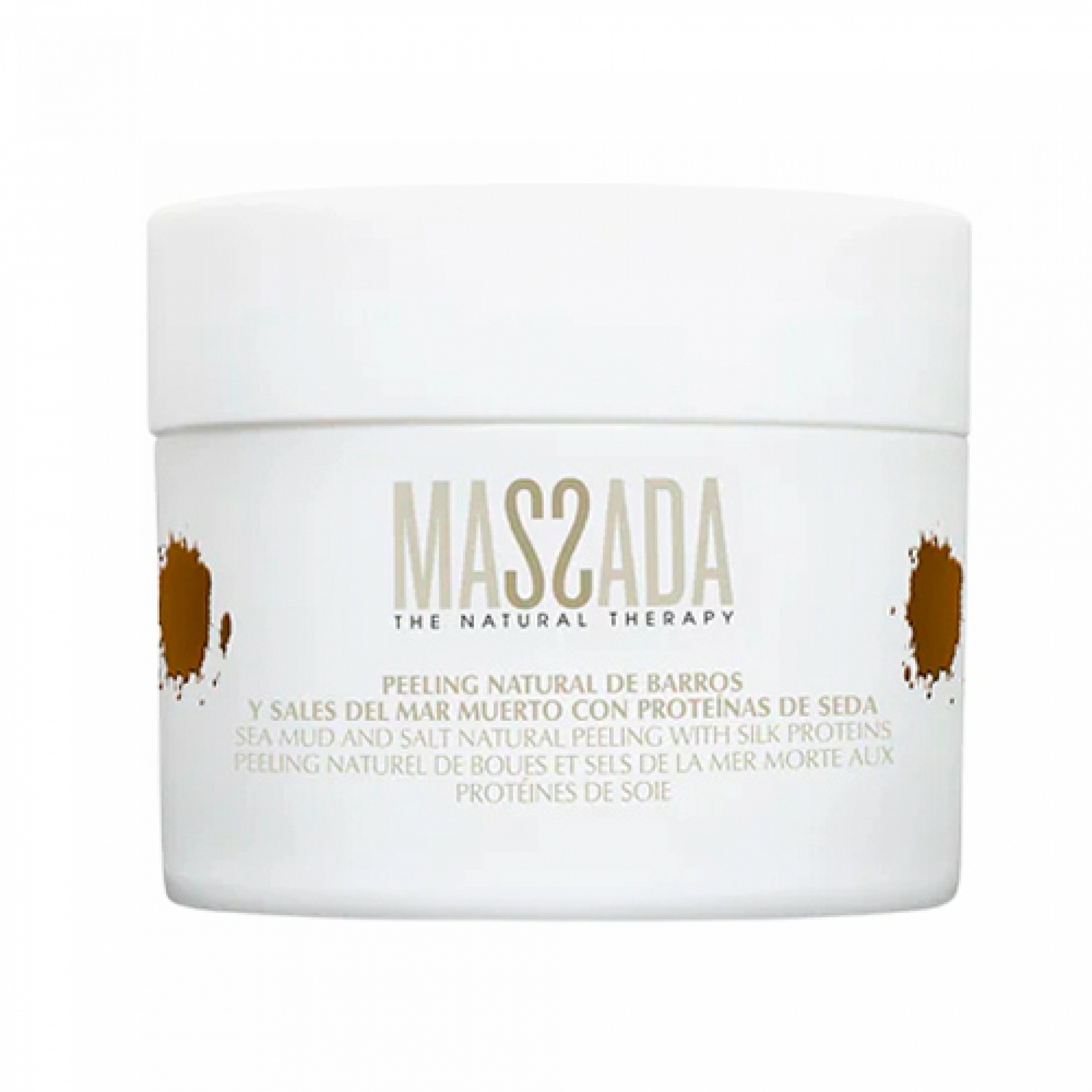 Sea Mud and Salt Natural Peeling | Peeling natural de barros y sales del Mar Muerto 200ml - Massada ®