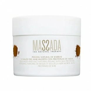 Sea Mud and Salt Natural Peeling | Peeling natural de barros y sales del Mar Muerto 200ml - Massada ®