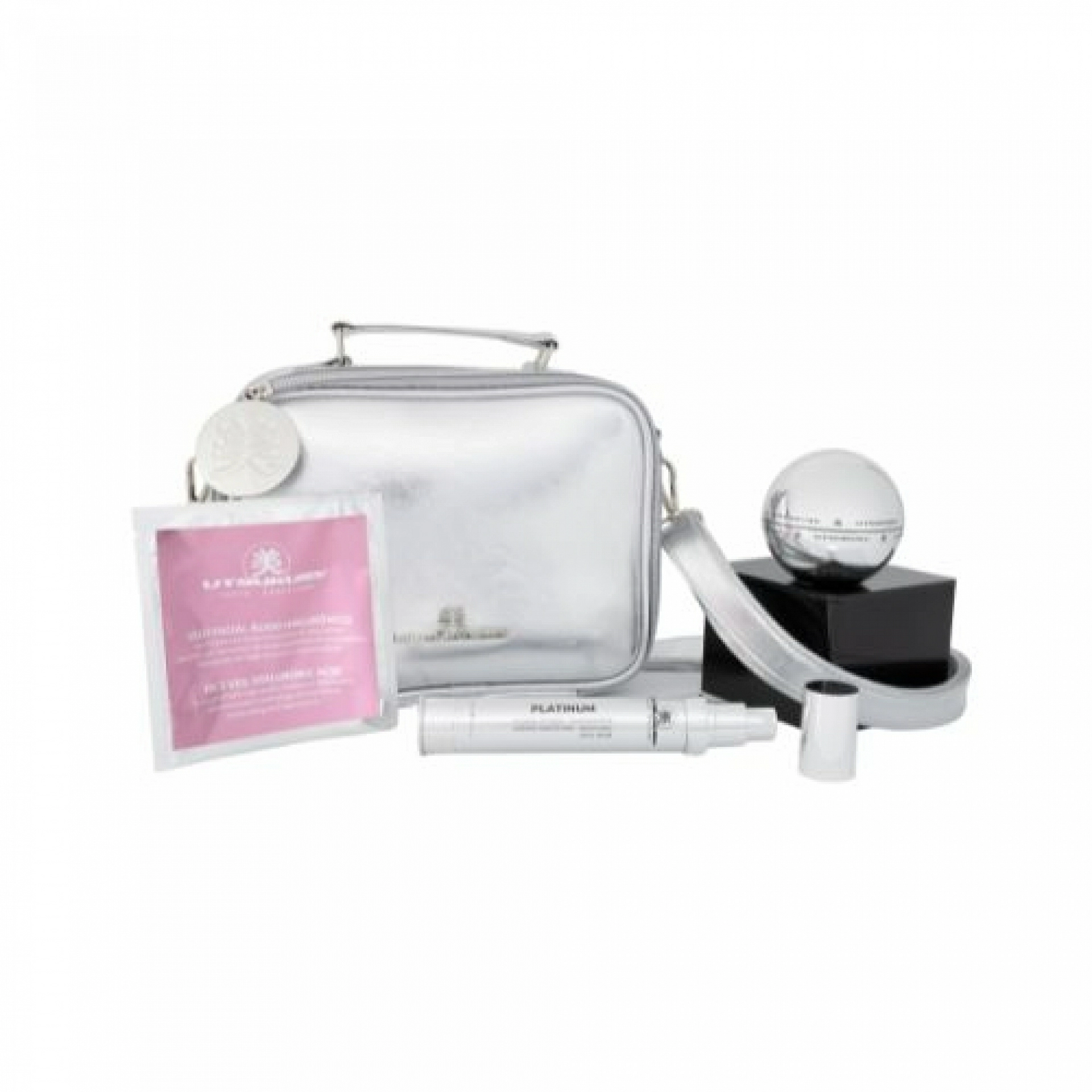Set 2025 Platinum | Crema SPF15 50 ml + Serum 35 ml + Velo de Ácido Hialurónico + Neceser – Utsukusy ®