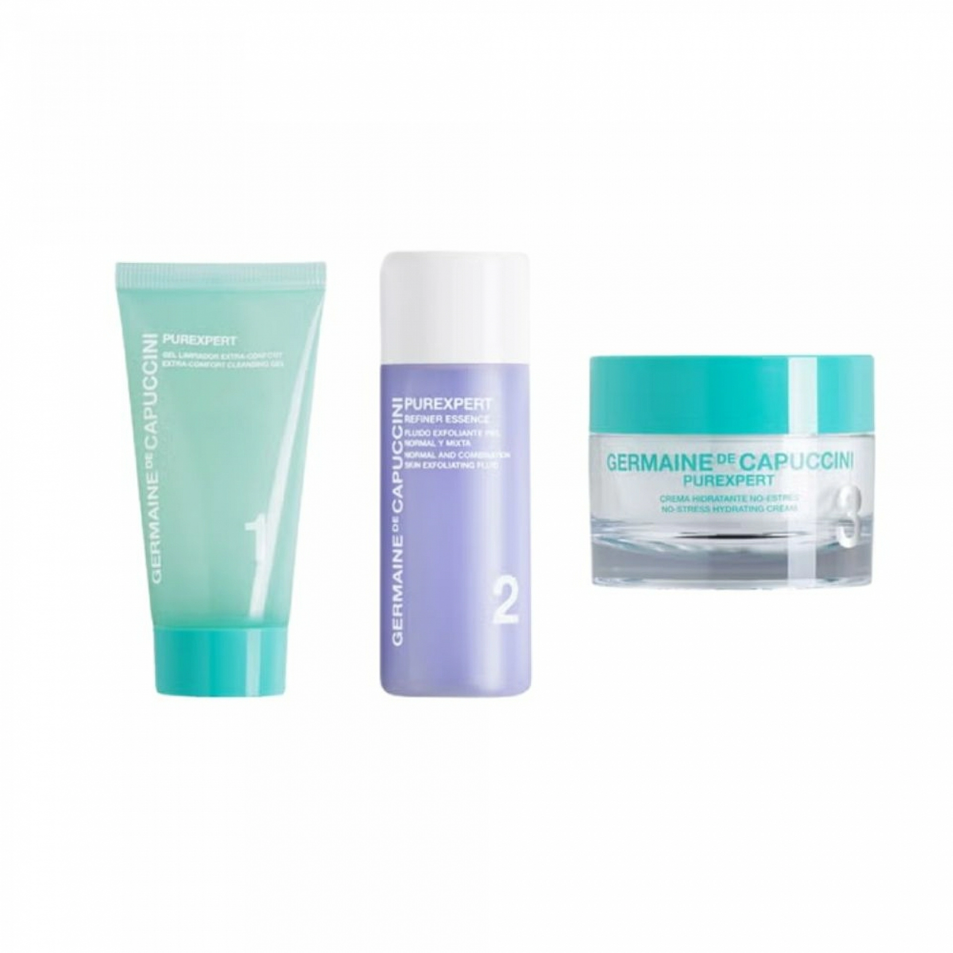Set Especial 1-2-3 Piel Normal - Mixta - Purexpert- Germaine de Capuccini ®