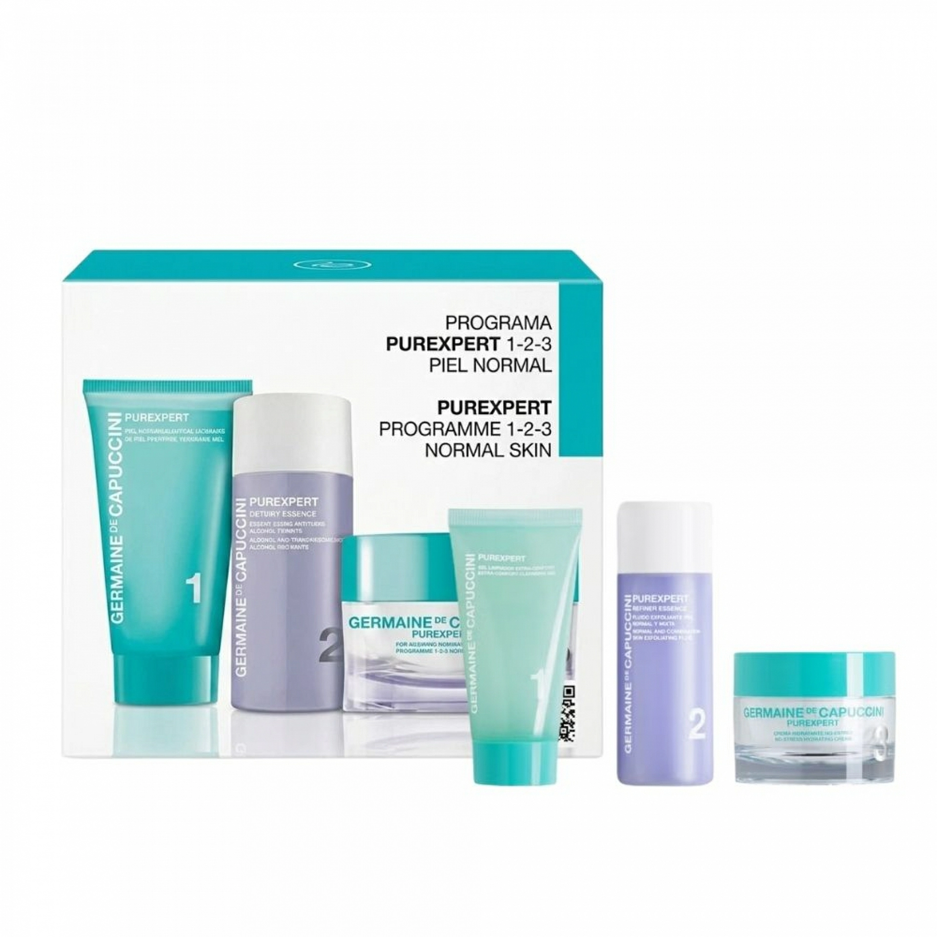 Set Especial 1-2-3 Piel Normal - Mixta - Purexpert- Germaine de Capuccini ®