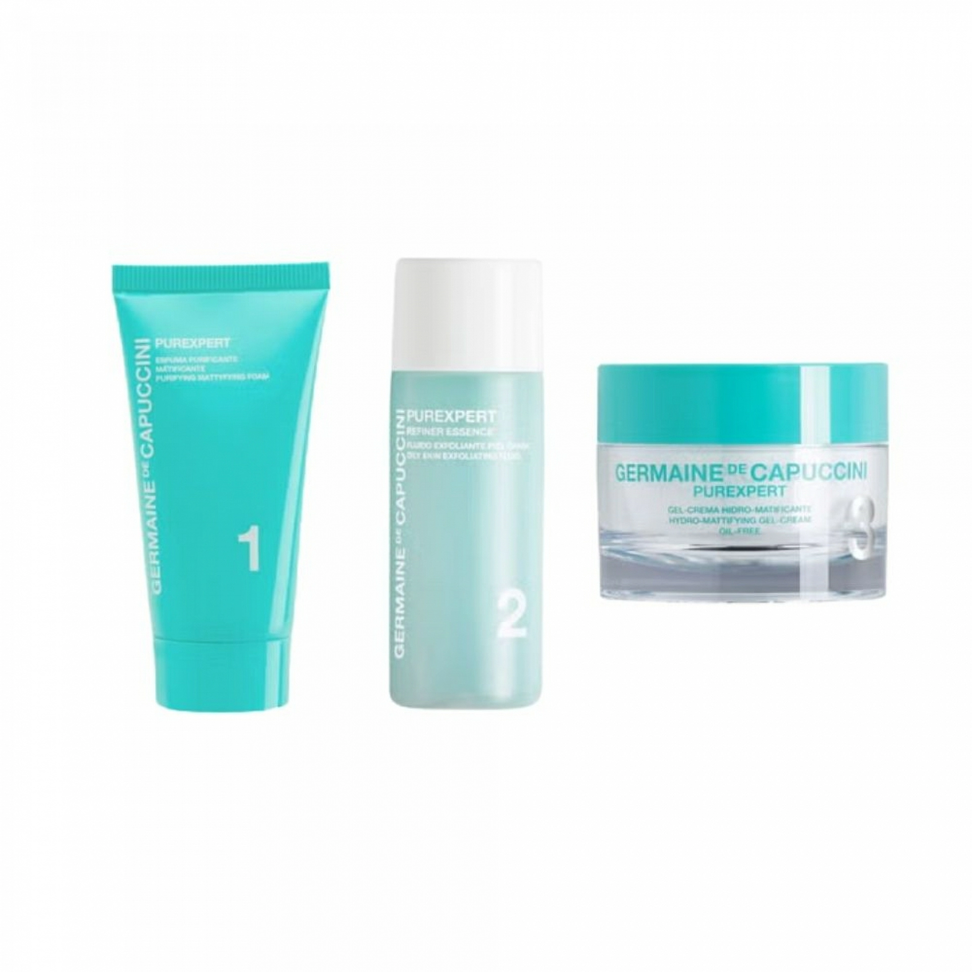 Set Especial 1,2,3 Piel Grasa - Purexpert - Germaine de Capuccini ®