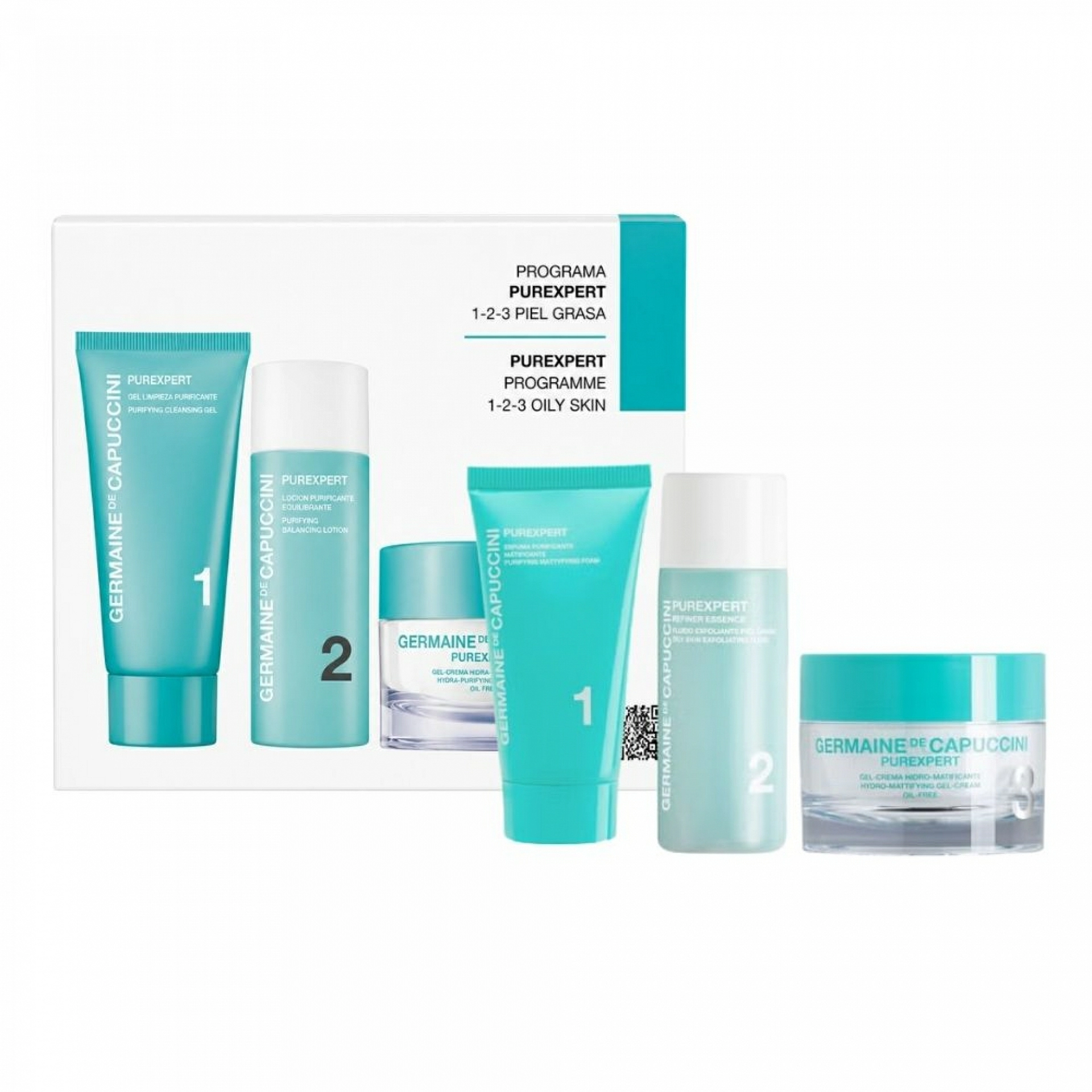 Set Especial 1,2,3 Piel Grasa - Purexpert - Germaine de Capuccini ®