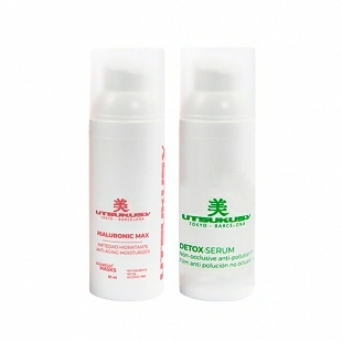 Set Hyaluronic - Detox | Hialuronic Mask 50ml + Serum Detox 50ml - Utsukusy ®