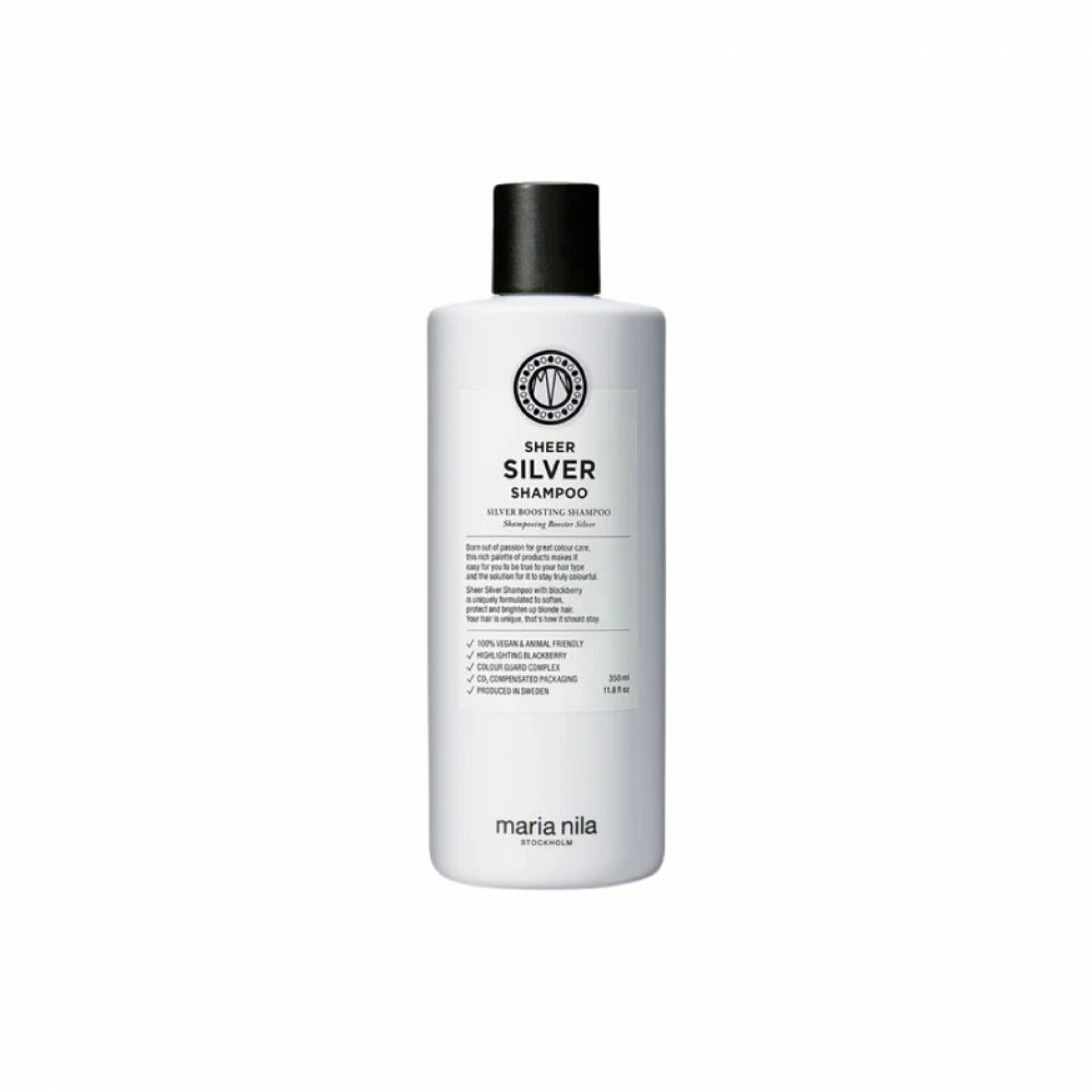 Shampoo | Champú Matizador para Cabellos Rubios y Grises - Sheer Silver - Maria Nila ®