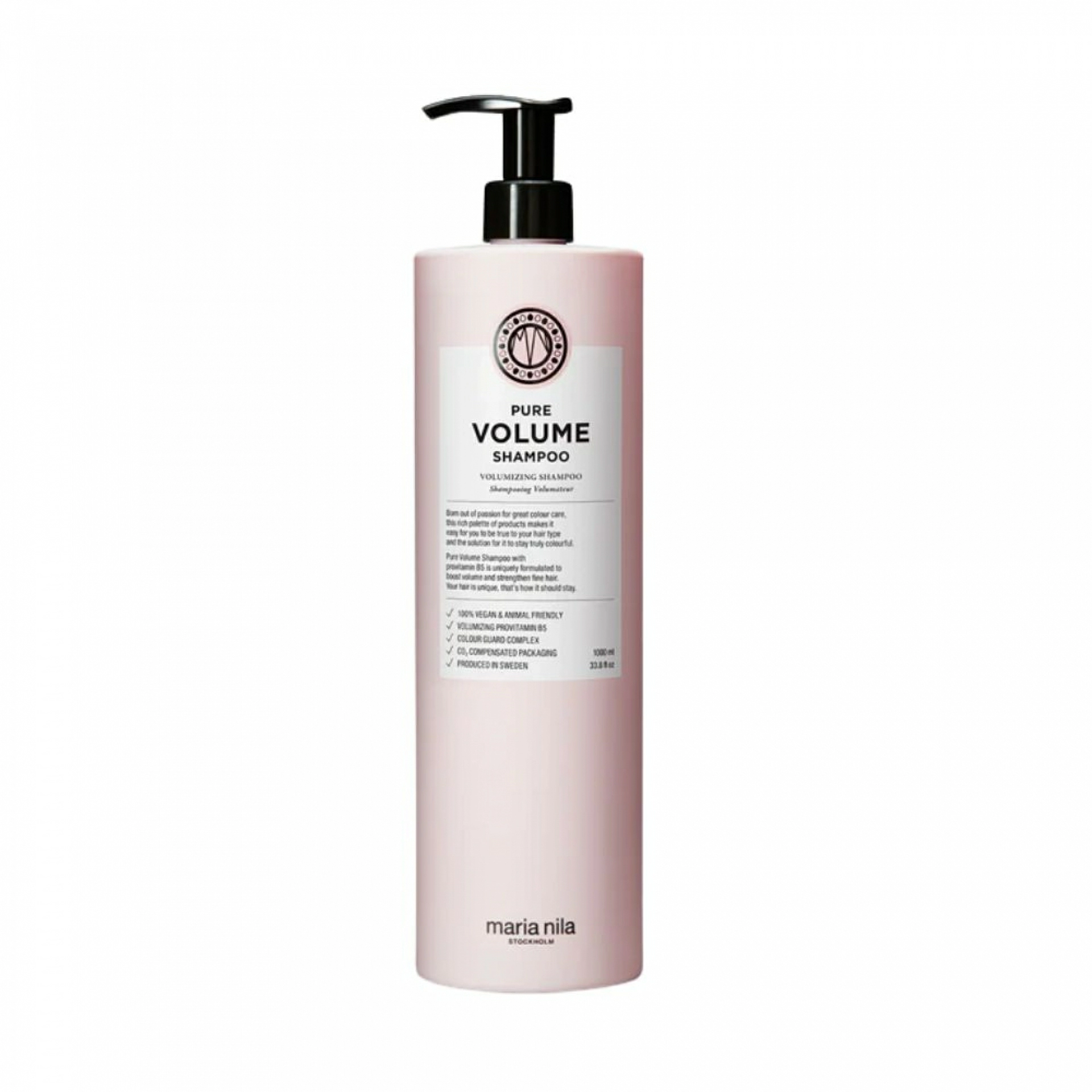 Shampoo | Champú Voluminizador para Cabello Fino - Pure Volume - Maria Nila ®