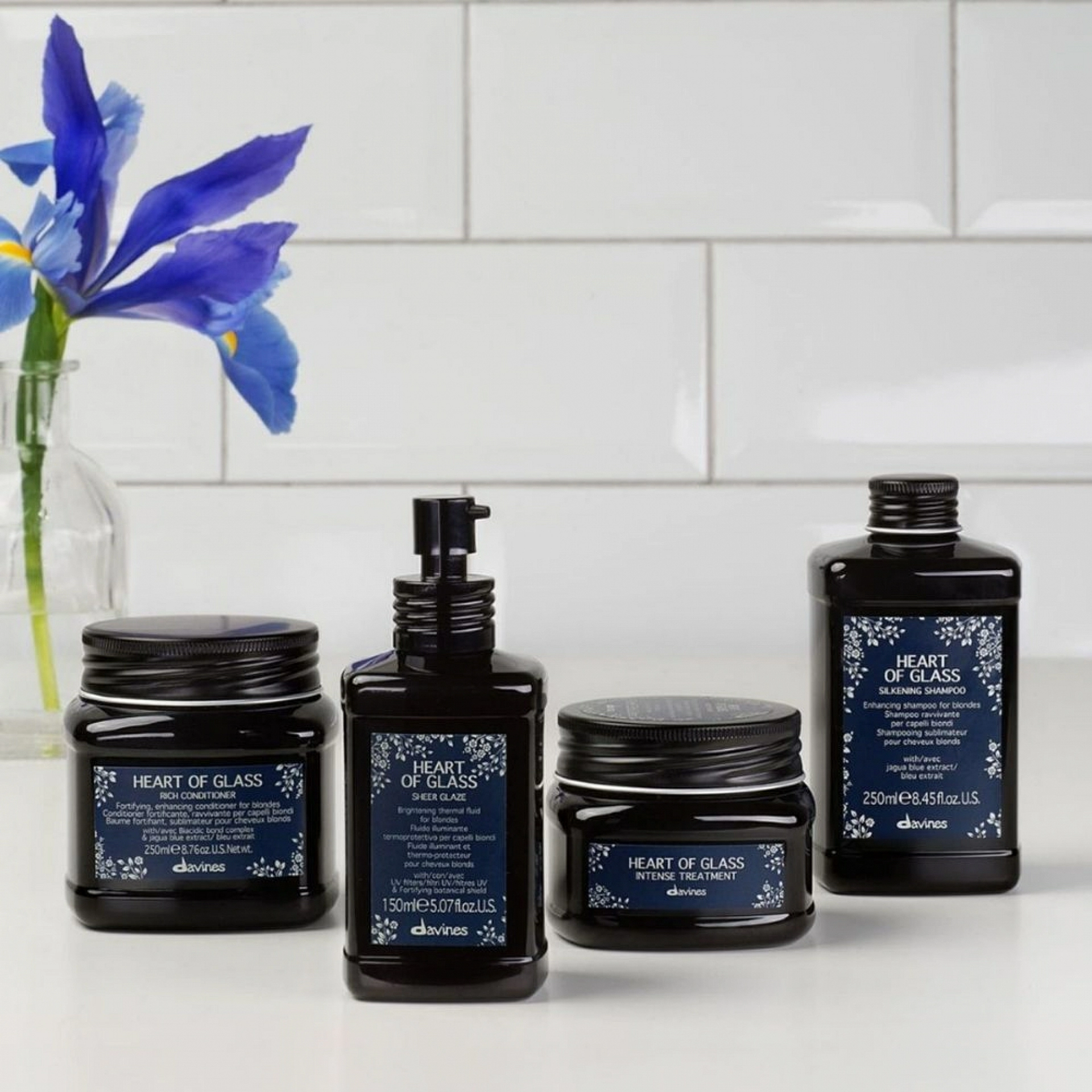 Silkening Shampoo | Champú revitalizante - Heart of Glass - Davines ®