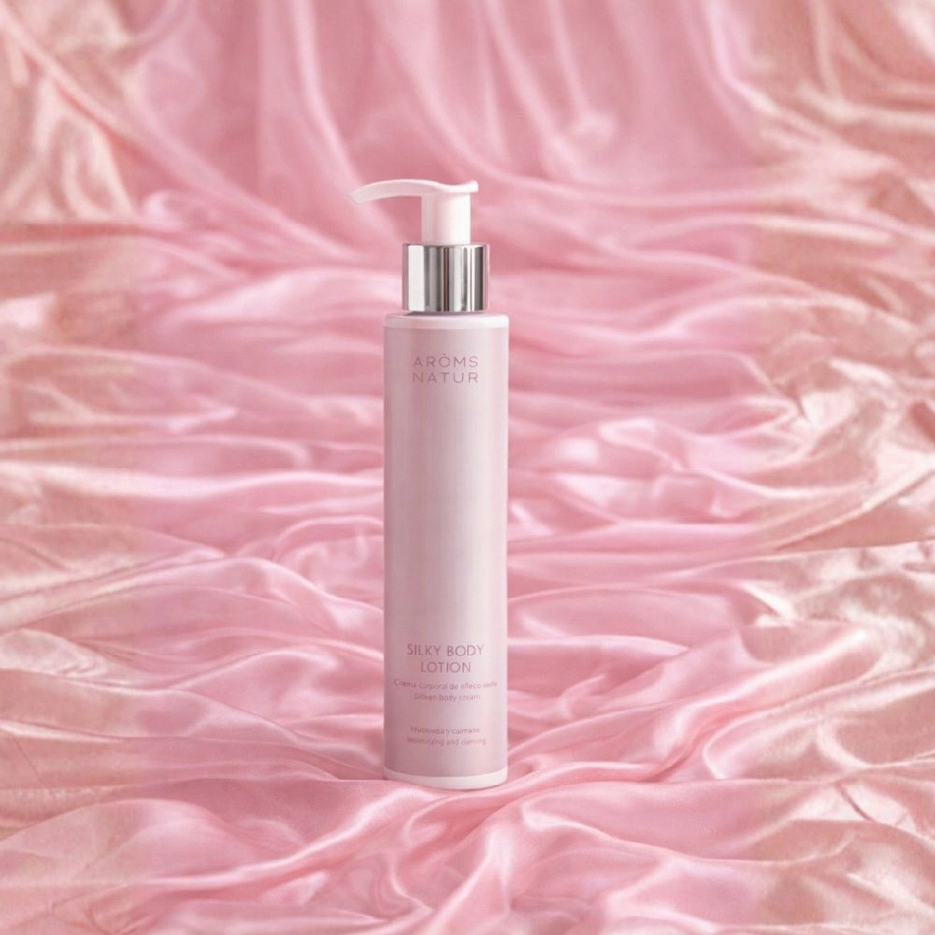 Silky Body Lotion | Loción corporal efecto seda 150ml - Happiness Cosmetics - Arôms Natur ®