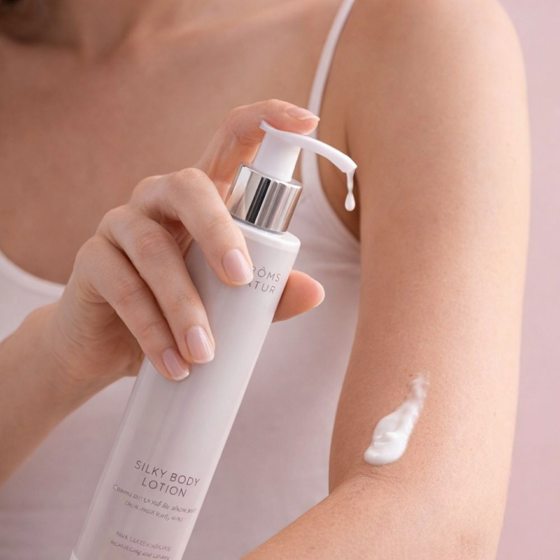 Silky Body Lotion | Loción corporal efecto seda 150ml - Happiness Cosmetics - Arôms Natur ®