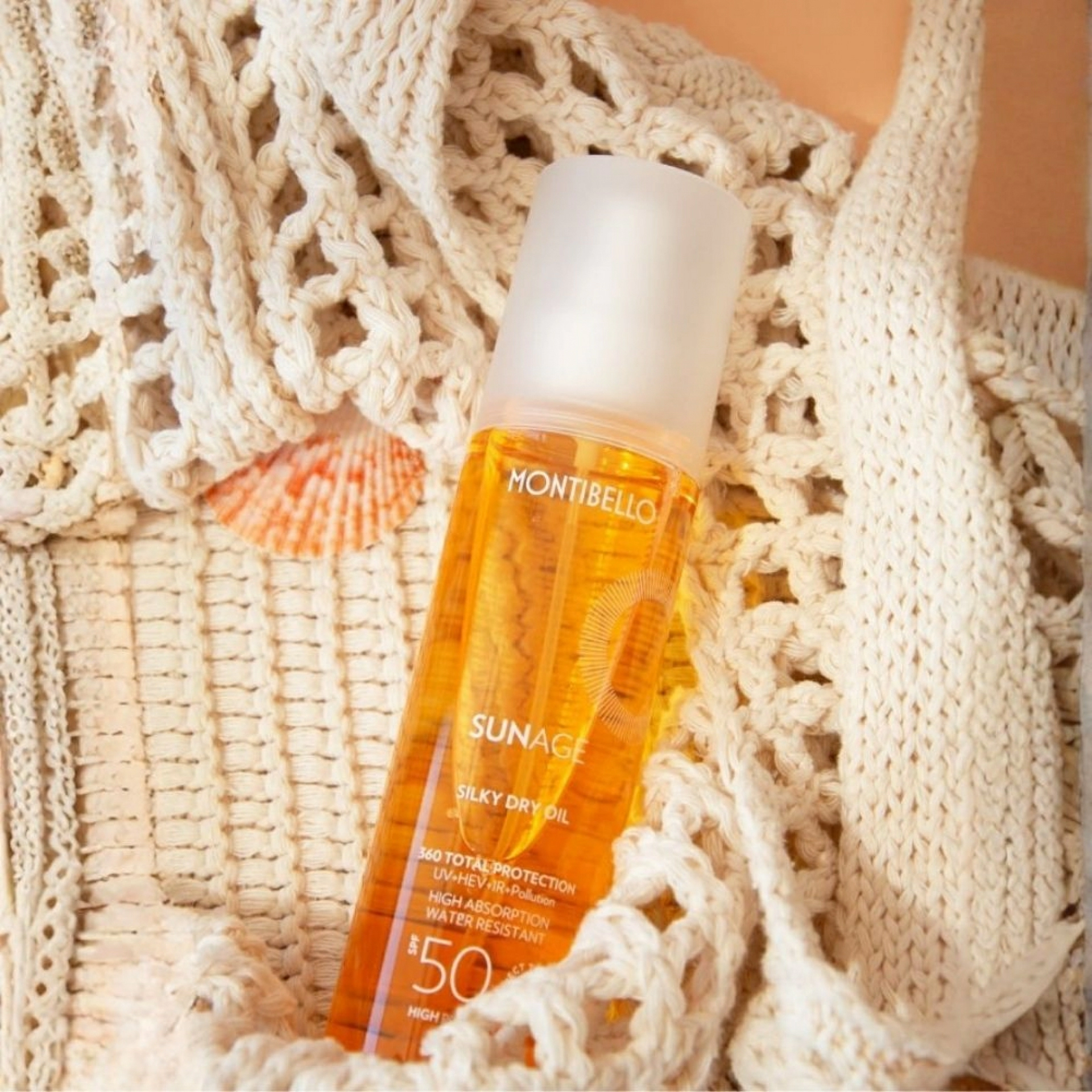 Silky Dry Oil SPF50 | Aceite Fotoprotector - Sun Age - Montibello ®