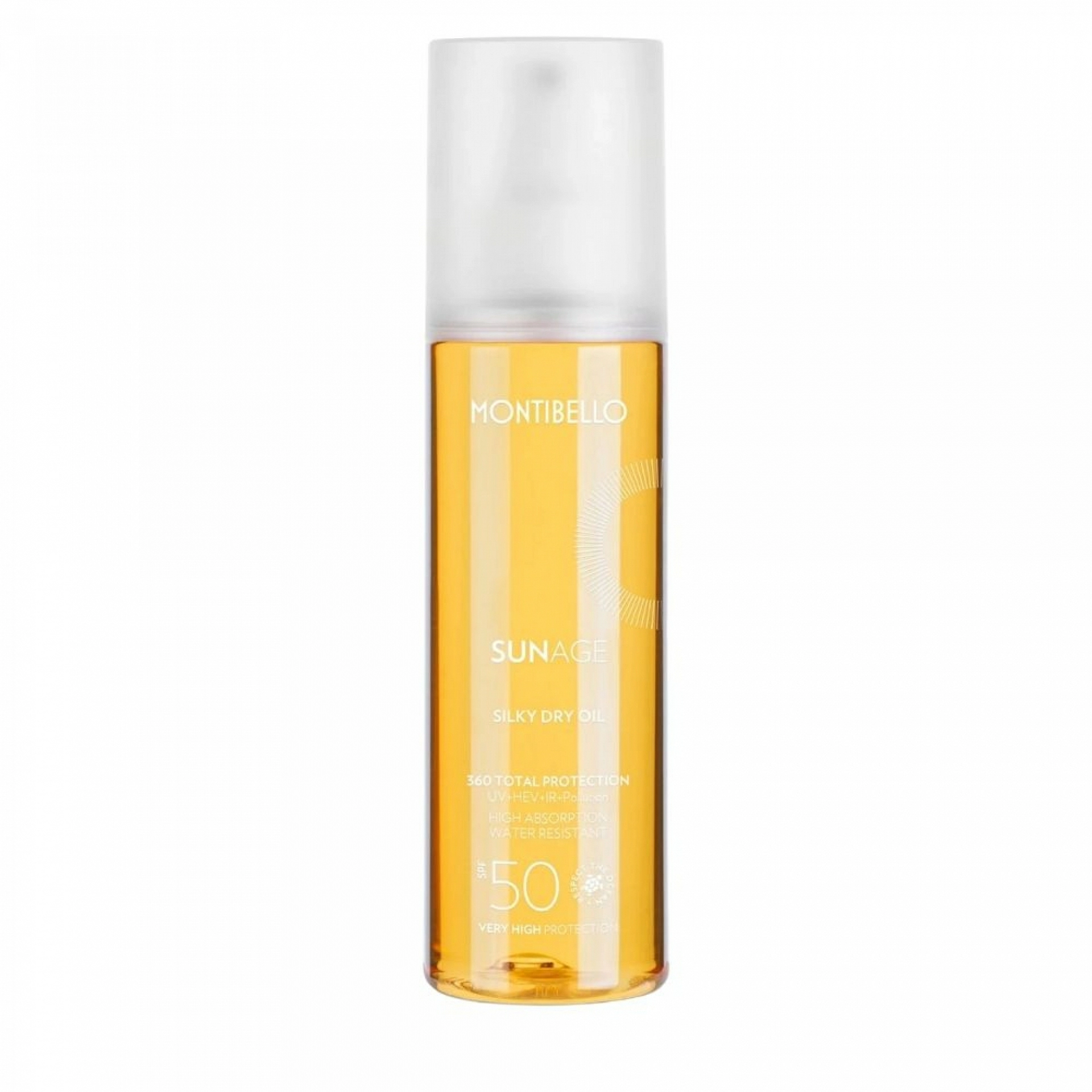 Silky Dry Oil SPF50 | Aceite Fotoprotector - Sun Age - Montibello ®