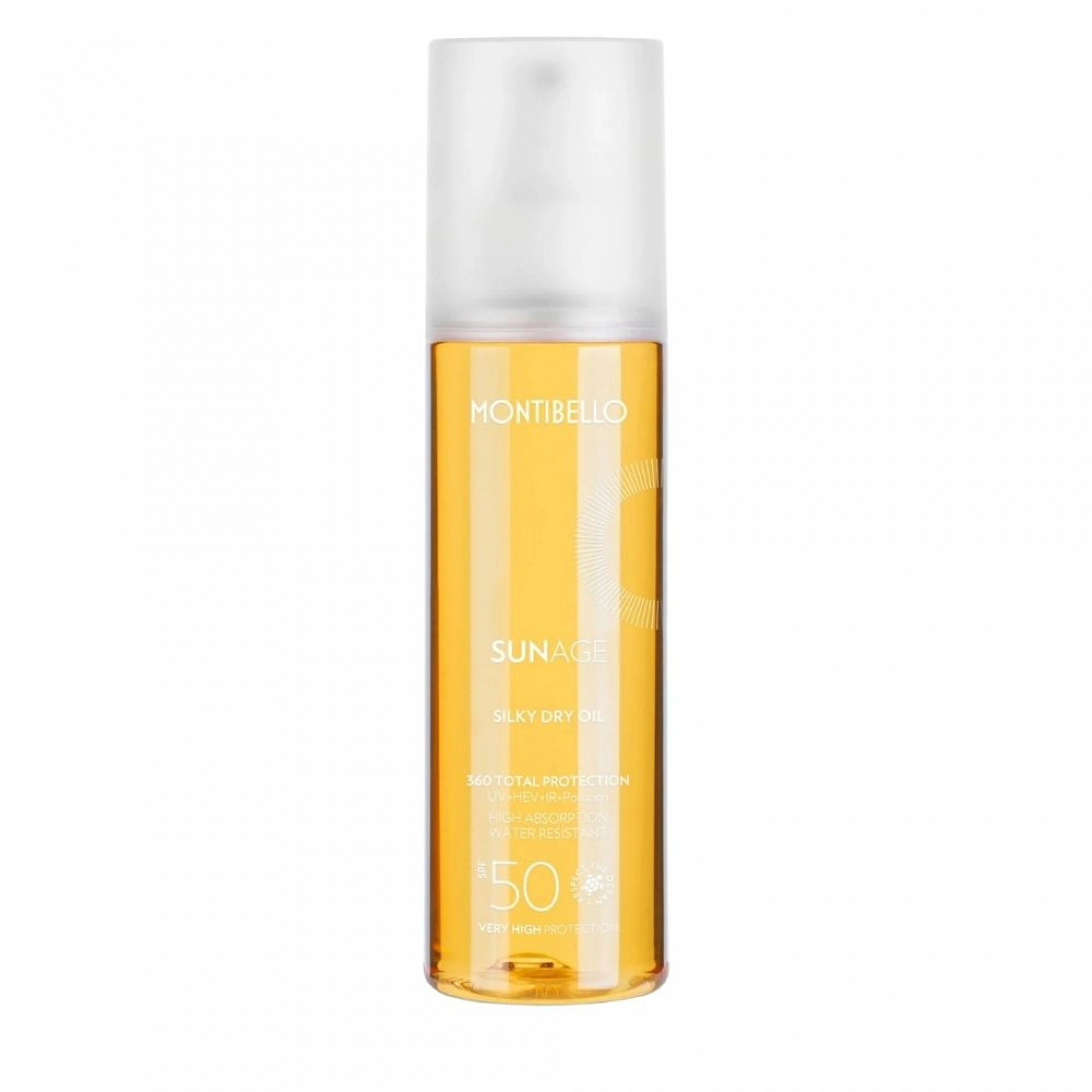 Silky Dry Oil SPF50 | Aceite Fotoprotector - Sun Age - Montibello ®