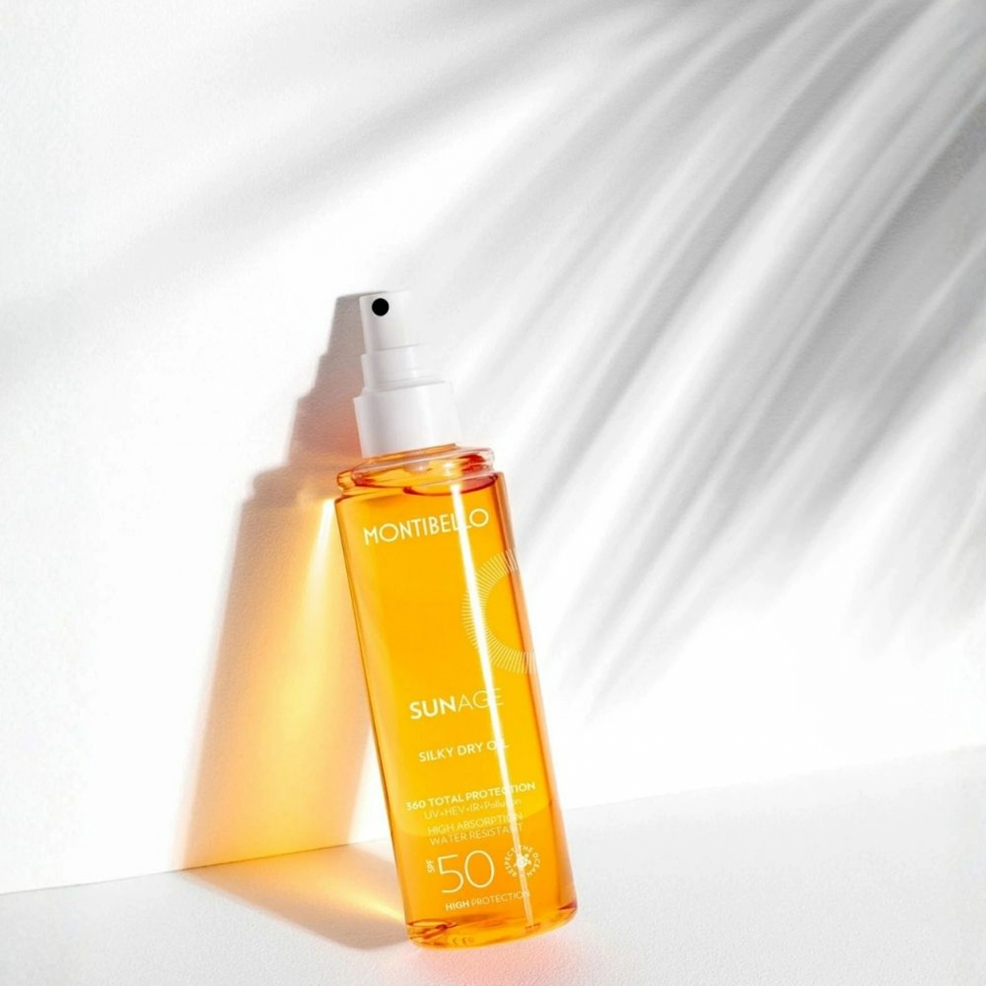 Silky Dry Oil SPF50 | Aceite Fotoprotector - Sun Age - Montibello ®