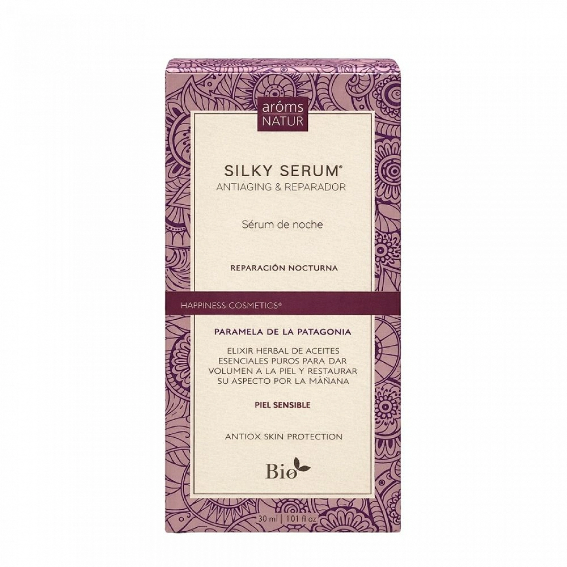 Silky Serum | Sérum antiedad 30ml - Happiness Cosmetics - Arôms Natur ®