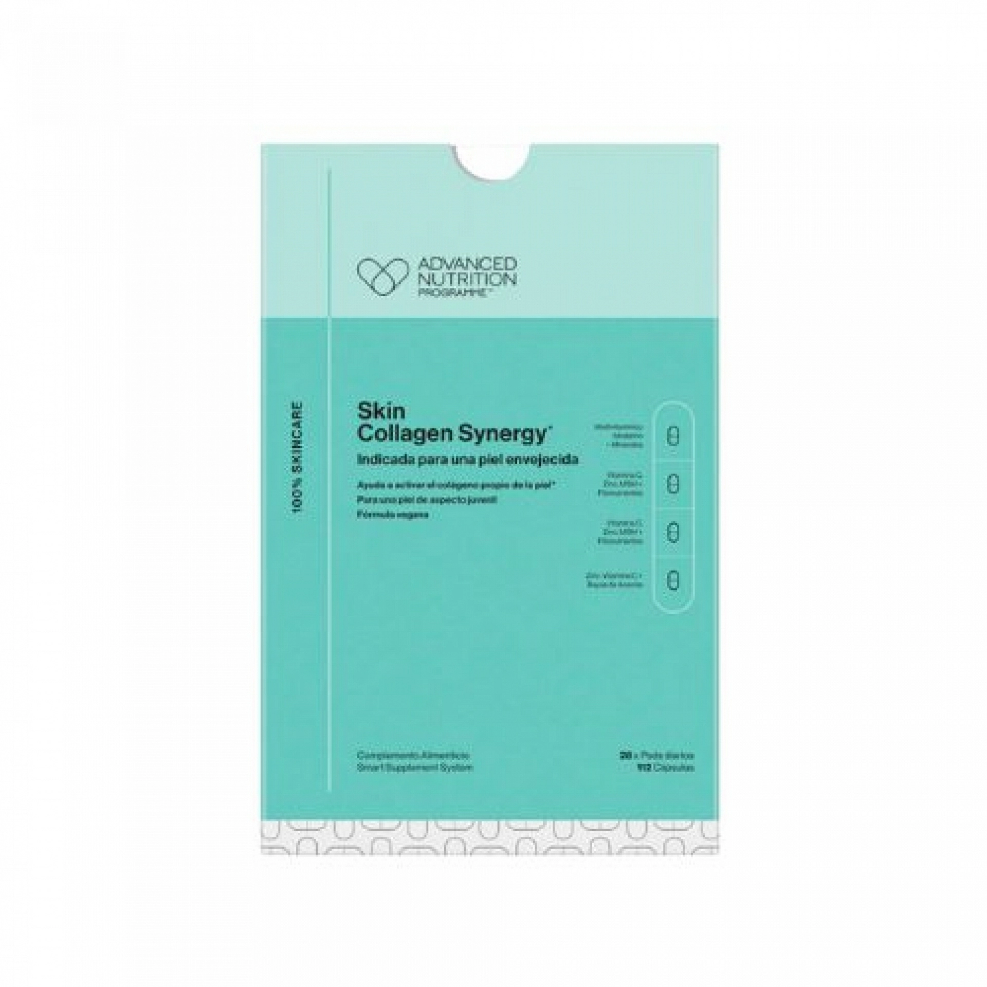 Skin Collagen Synergy  - Nutricosmética - 112 caps - Soluciones específicas - Advanced Nutrition Programme ®