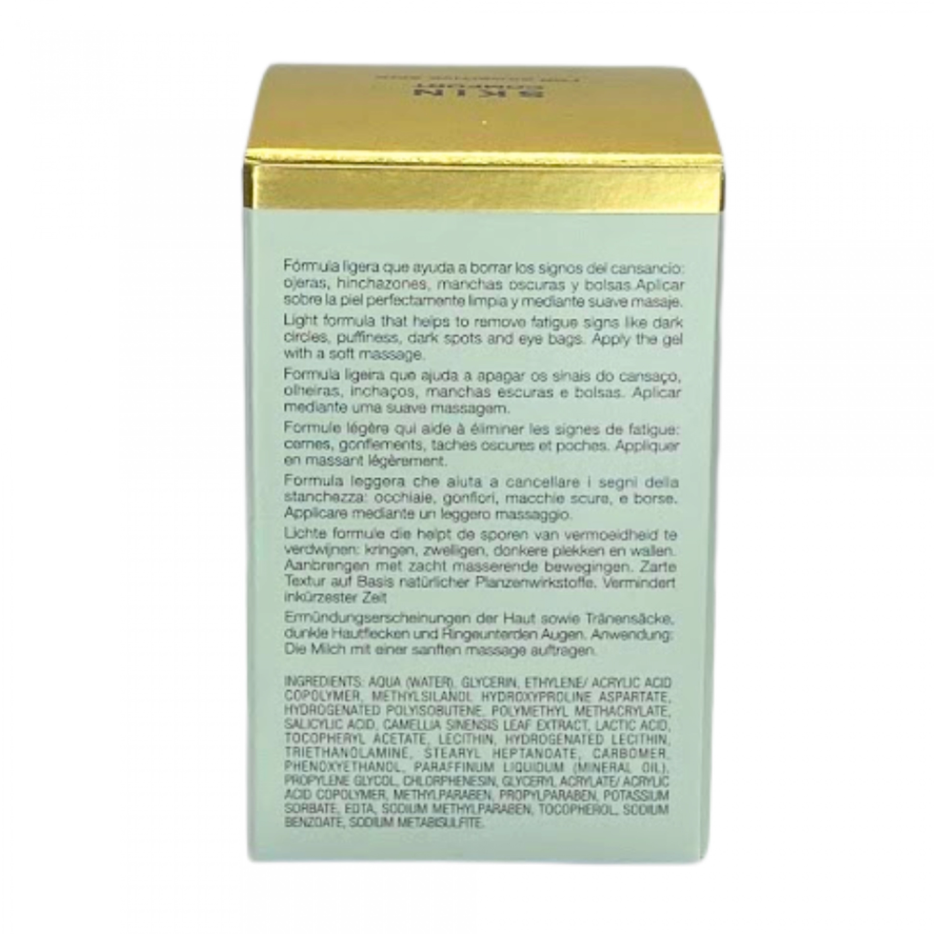 Skin Comfort Eye Contour Gel Cream | Contorno de ojos para piel sensible 15ml - Bruno Vassari ®
