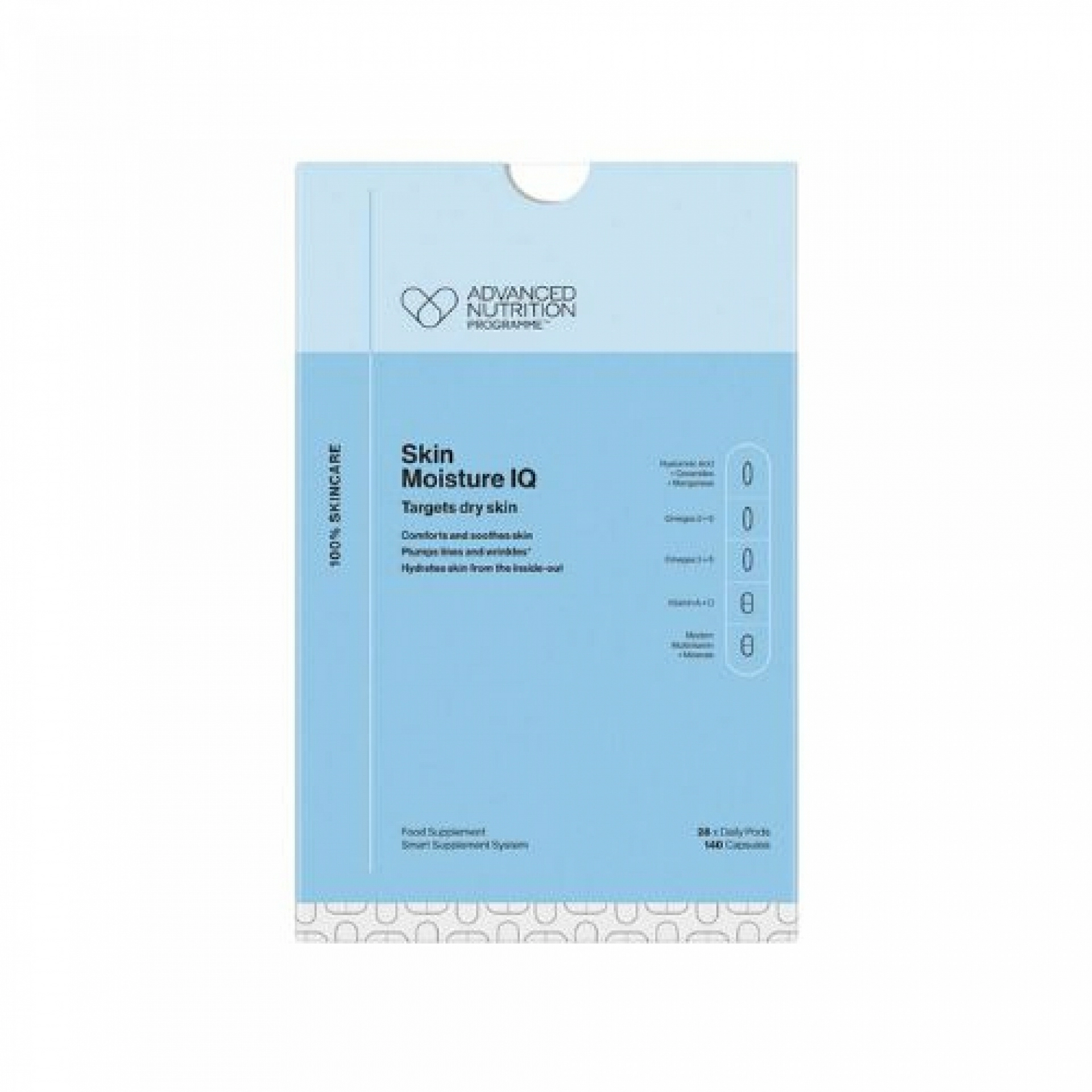 Skin Moisture IQ- 140 caps - Soluciones específicas - Advanced Nutrition Programme ®