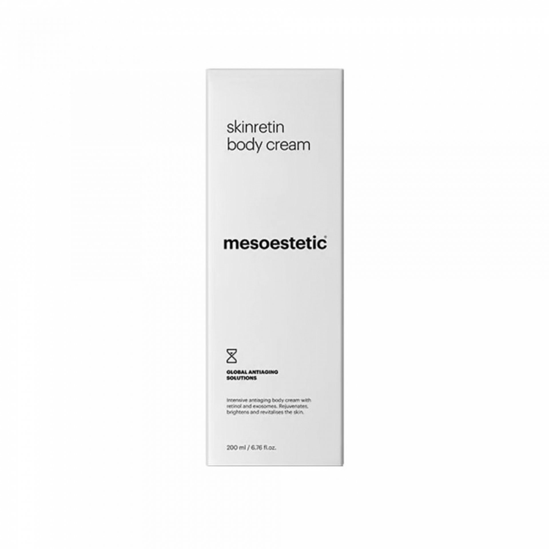 skinretin body cream | crema corporal antiedad 200ml - global antiaging solutions - mesoestetic