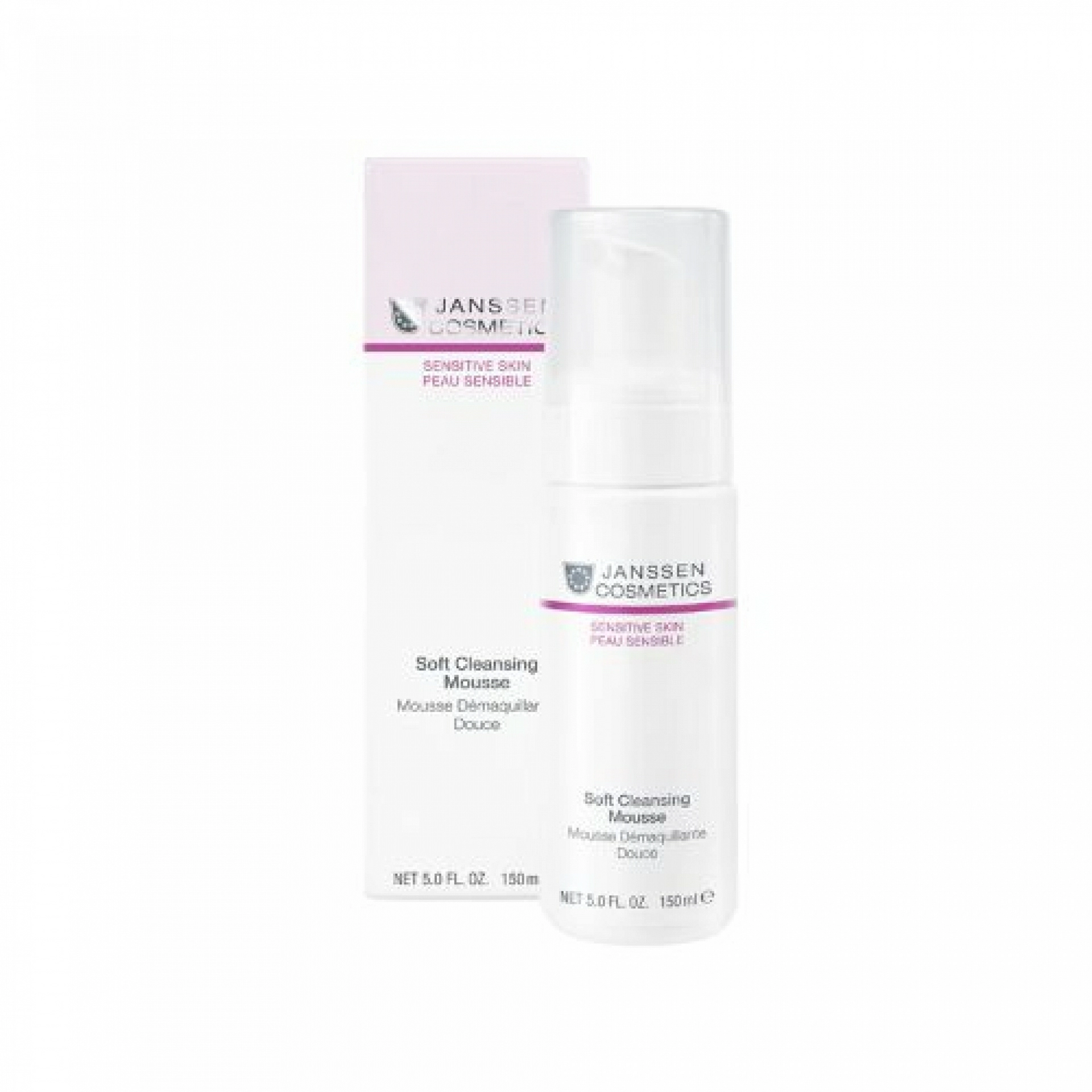 Soft Cleansing Mousse | Mousse Limpiadora Suave 150ml - Piel Sensible - Janssen Cosmetics®