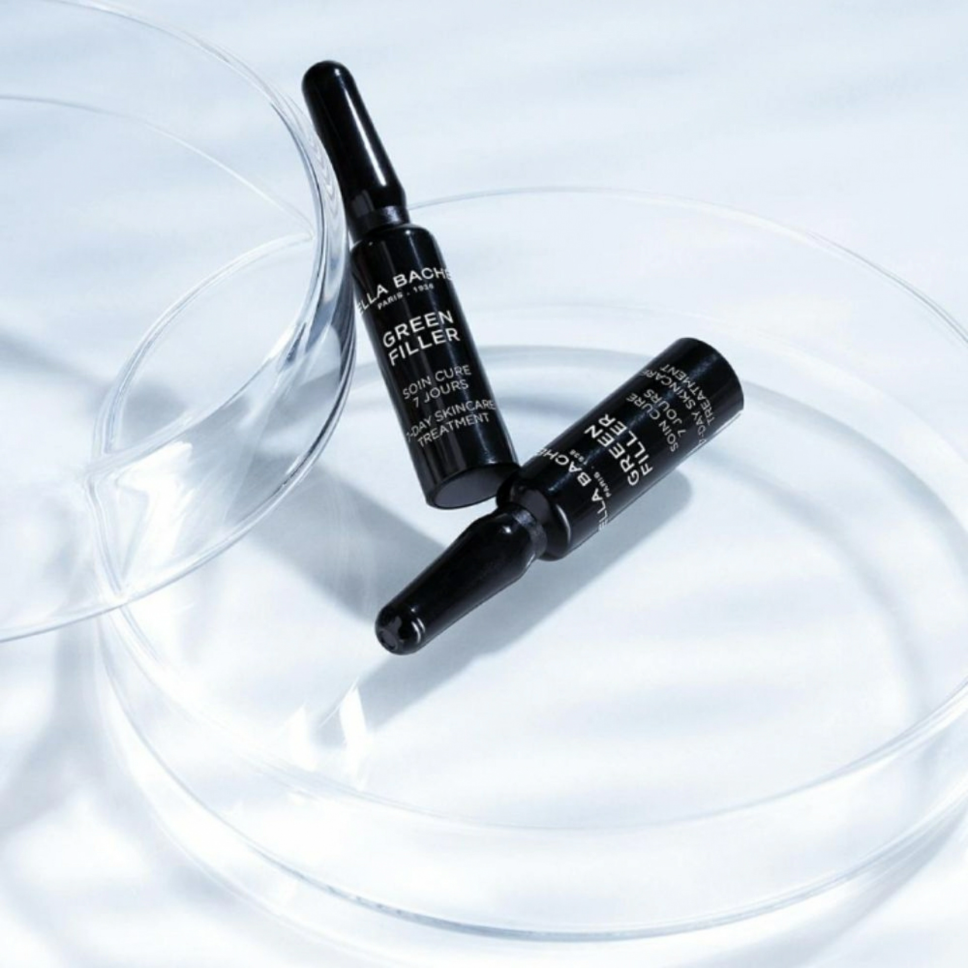 Soin Cure 7 Jours | Ampollas Rellenadoras de Arrugas 7 x 1,2 ml - Green Filler - Ella Baché ®