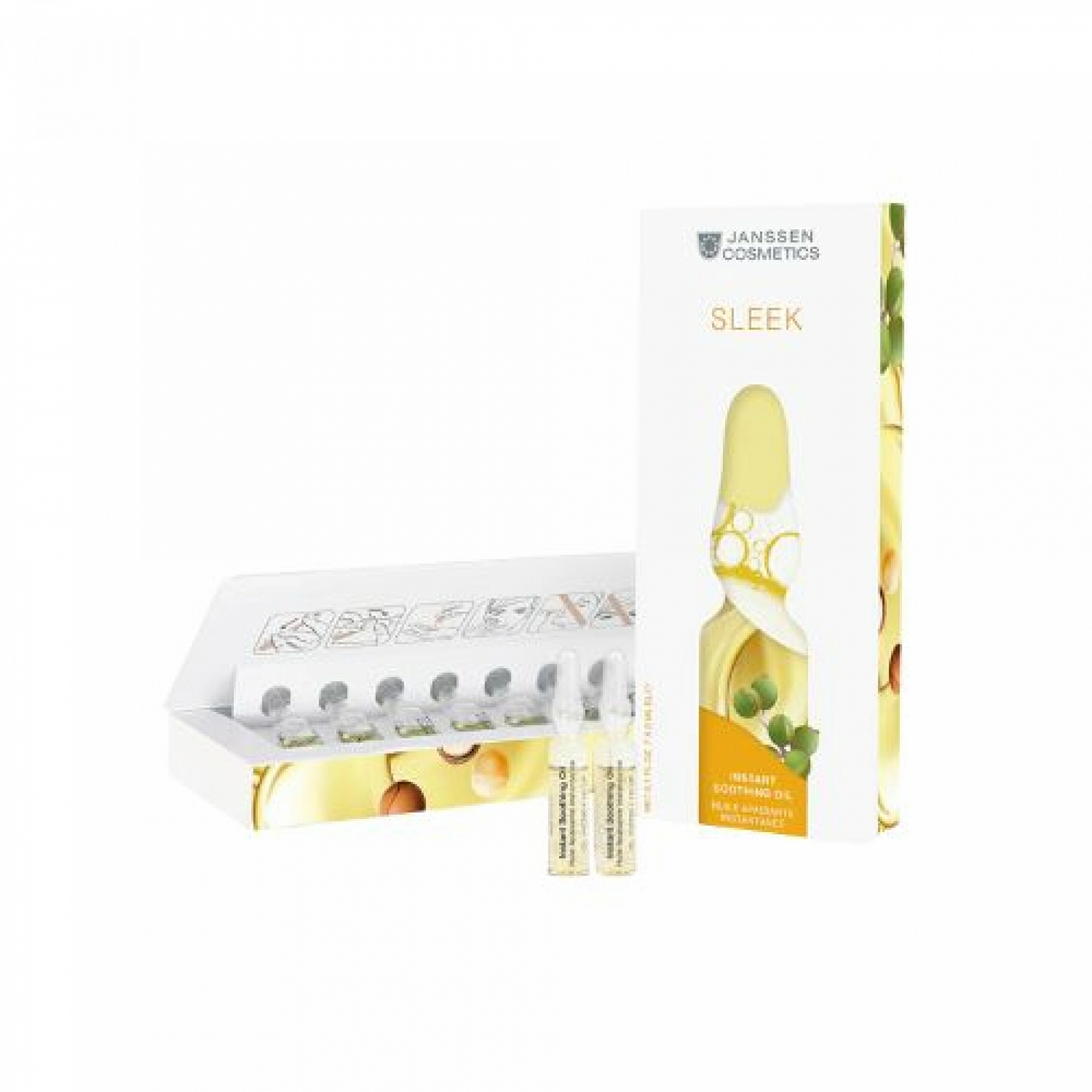 Soothing Oil Ampoules | Ampollas de Aceite Calmante 7x2 ml - Ampoules - Janssen Cosmetics ®